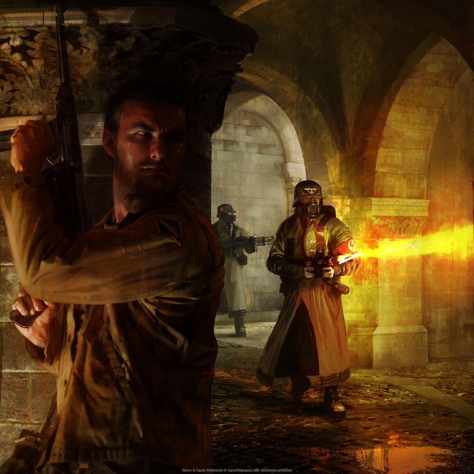 1920x1920 Return to Castle Wolfenstein wallpaper 06 1080p Horizontal
