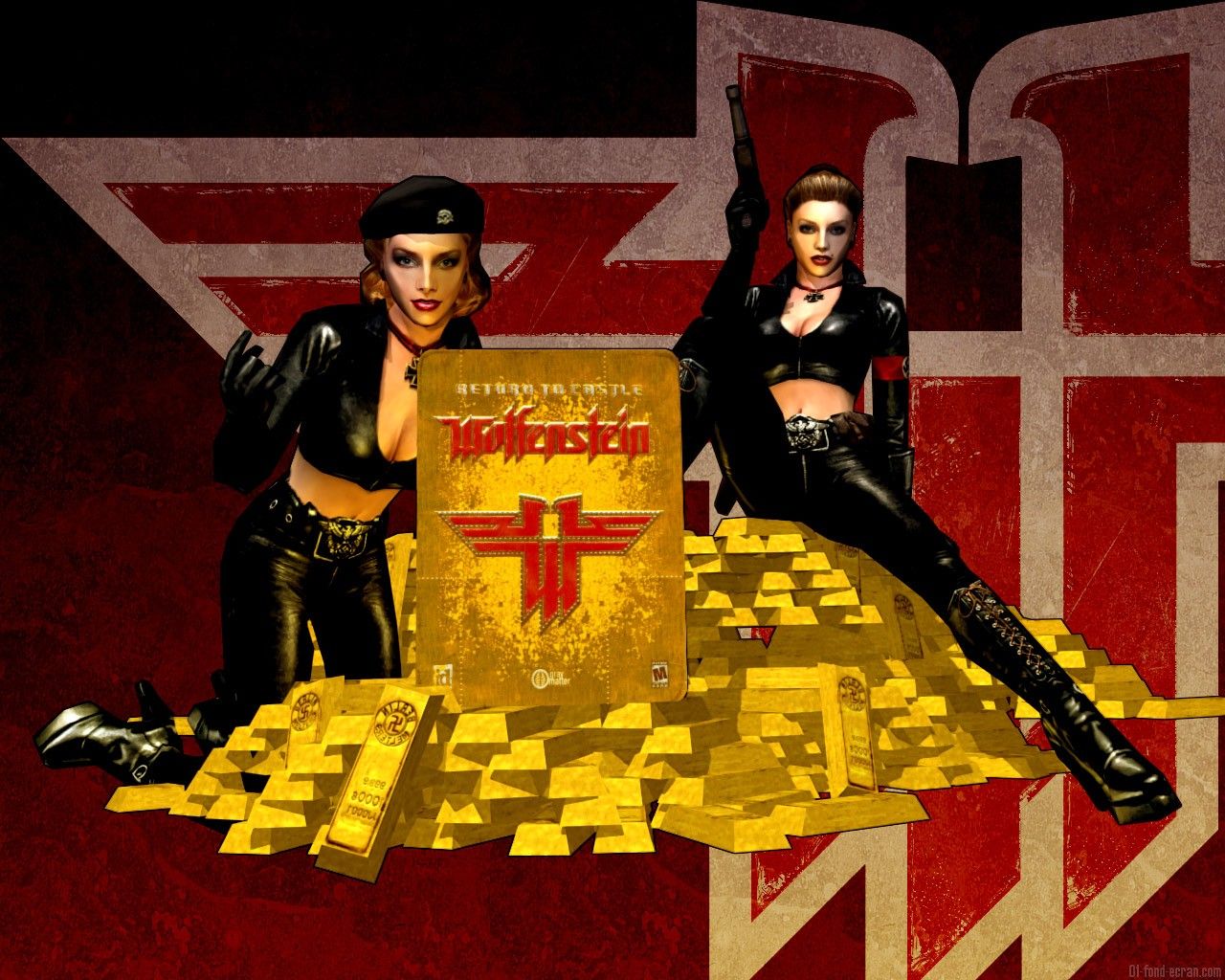 1280x1024 fond ecran return To castle wolfenstein