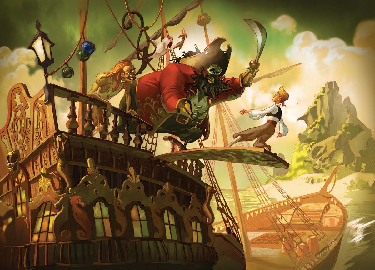 1200x864 Blast from the past! Pirate LeChuck and Guybrush Threepwood will always be part of my best adventure gaming memories. any nostalgic players out there? #pleasemakea2DMonkeyIsland #lucasarts #monkeyisland #pointandclick #GamingLife