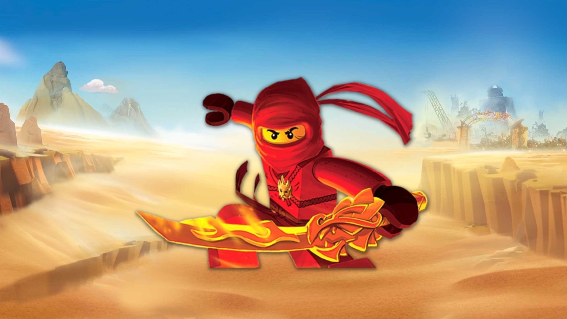 1920x1080 Lego Ninjago characters