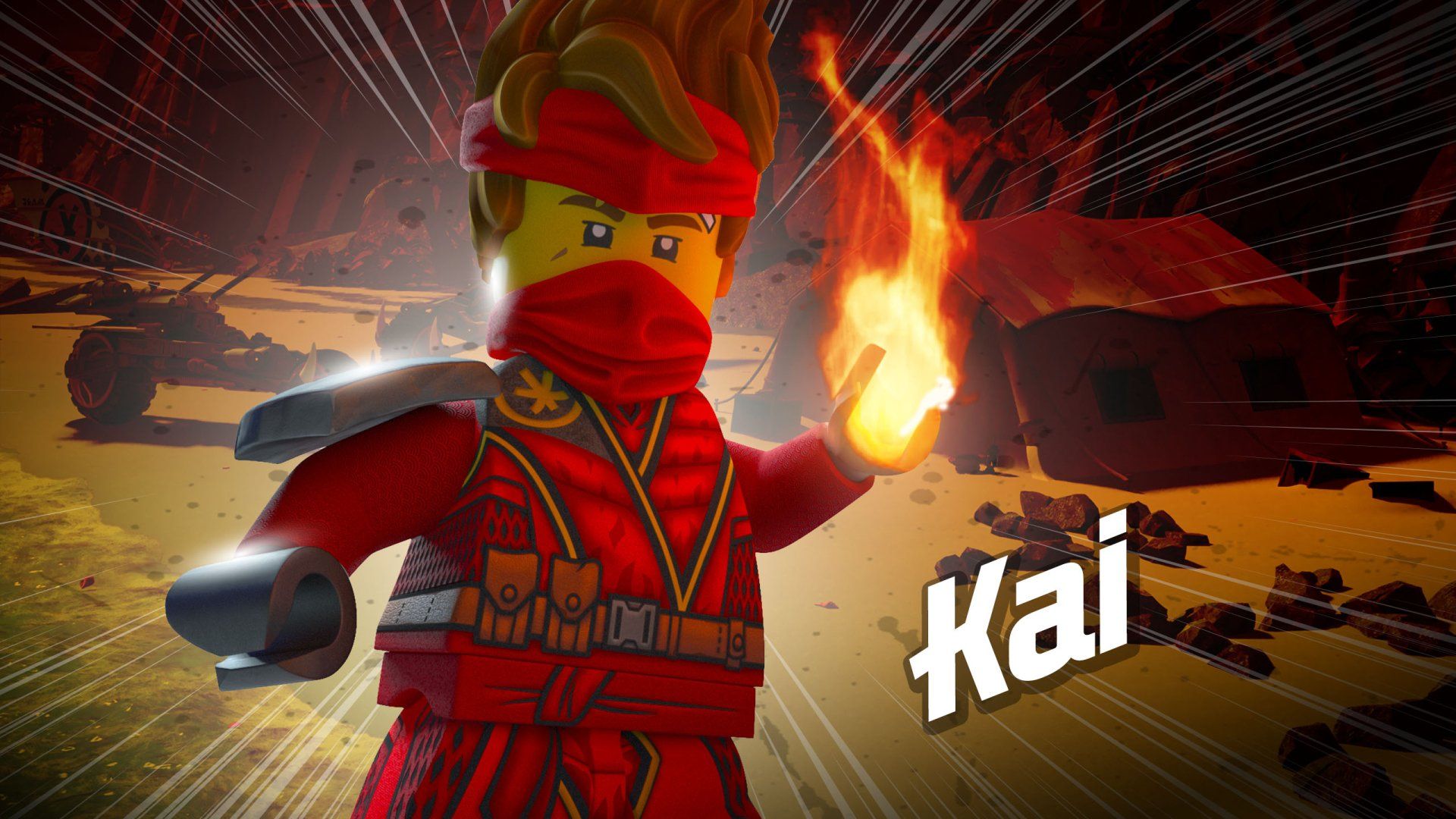1920x1080 Kai from LEGO Ninjago: Masters of Spinjitzu