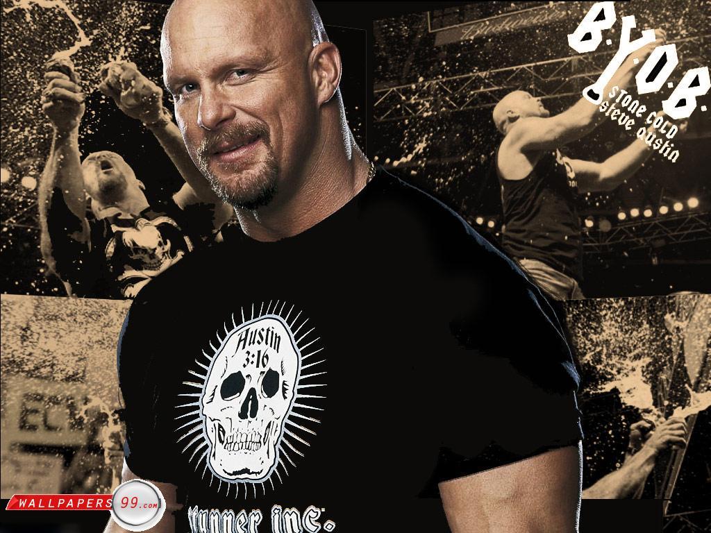 1024x768 Steve Austin Stone Cold Photo 01522