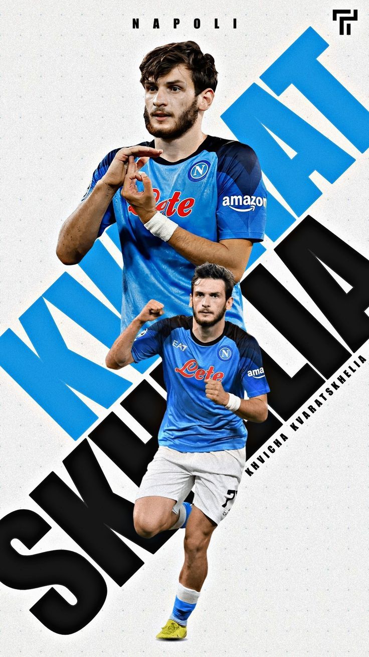 736x1307 Wallpaper Khvicha Kvaratskhelia Napoli 2023