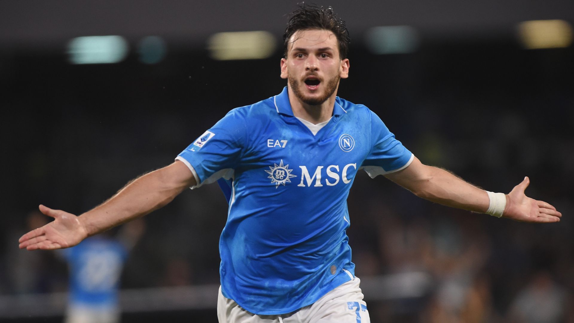 1920x1080 Napoli 3 0 Bologna: Kvaratskhelia On Target As Conte Enjoys First Serie A Win