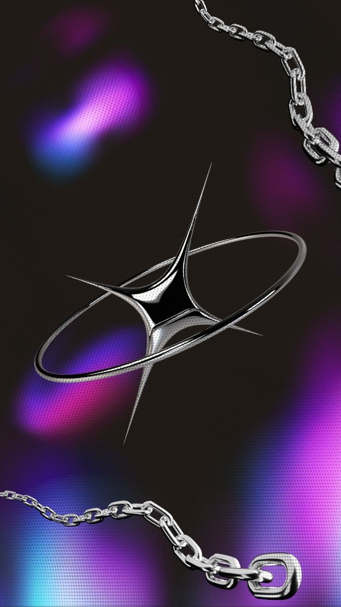 675x1200 WALLPAPER CHROME Y2K