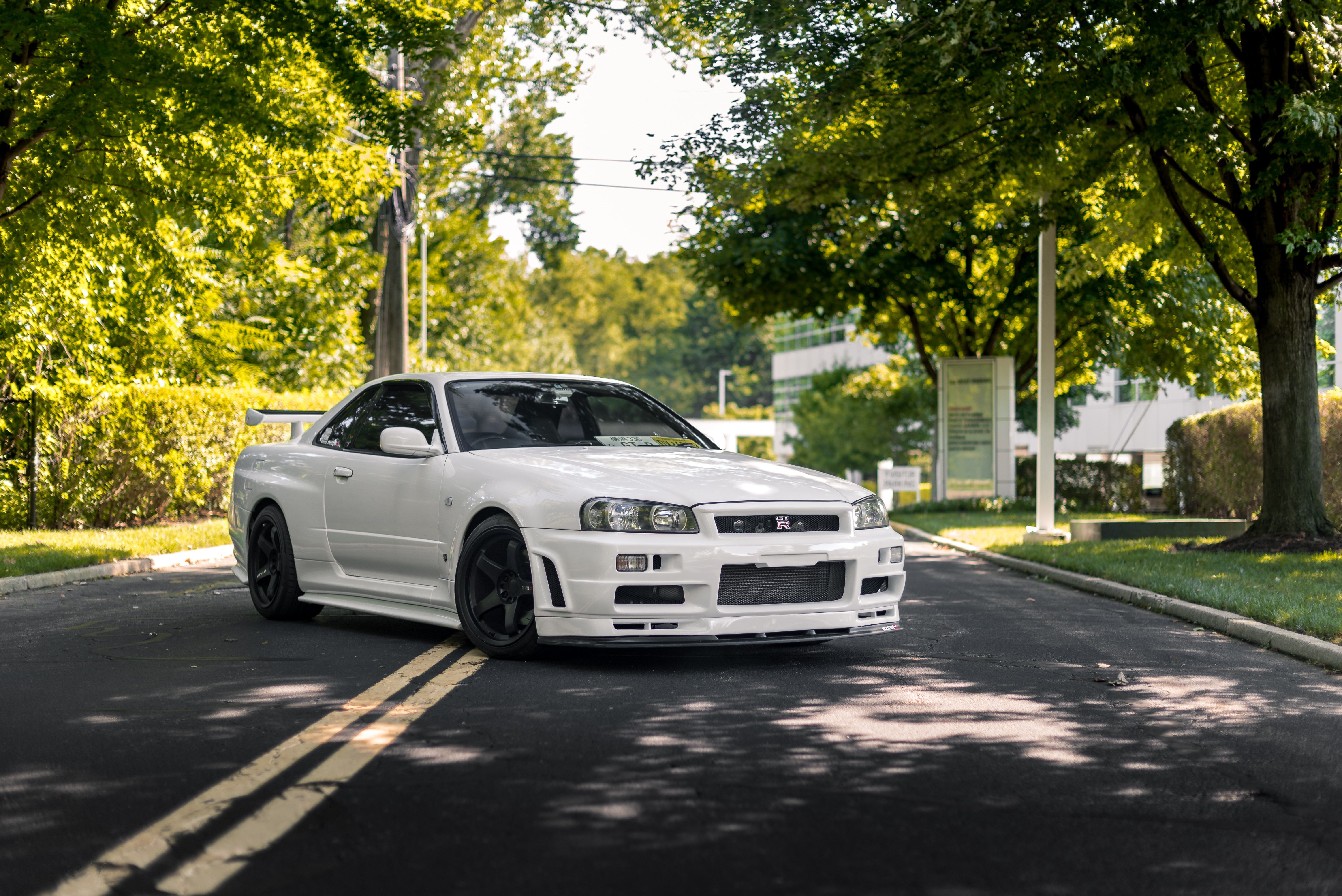 5996x4003 Wallpaper White, GT R, Skyline, R34 For Mobile And Desktop, Section Nissan, Resolution 5996x4003
