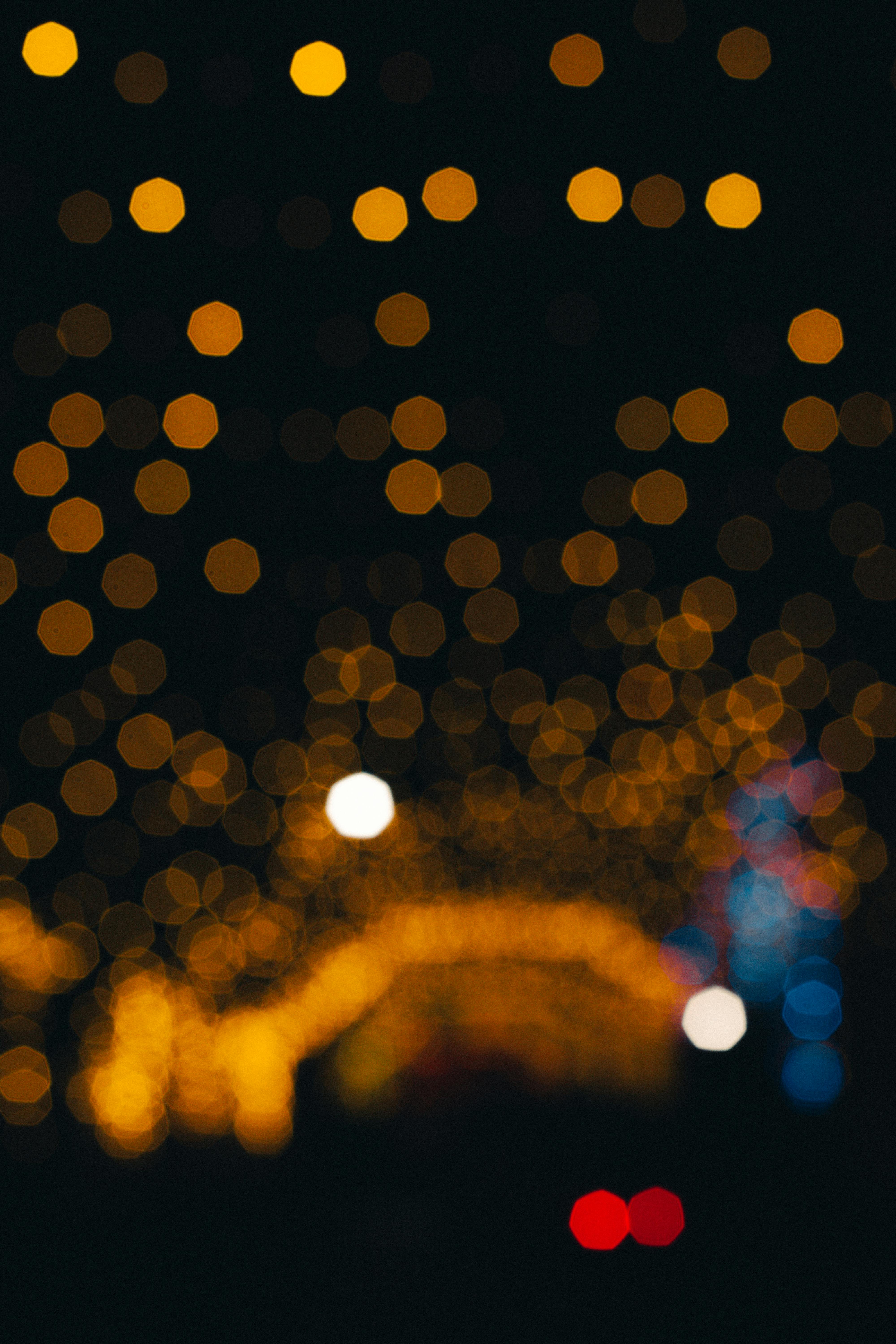 4000x6000 Bokeh Lights in the Darkness · Free