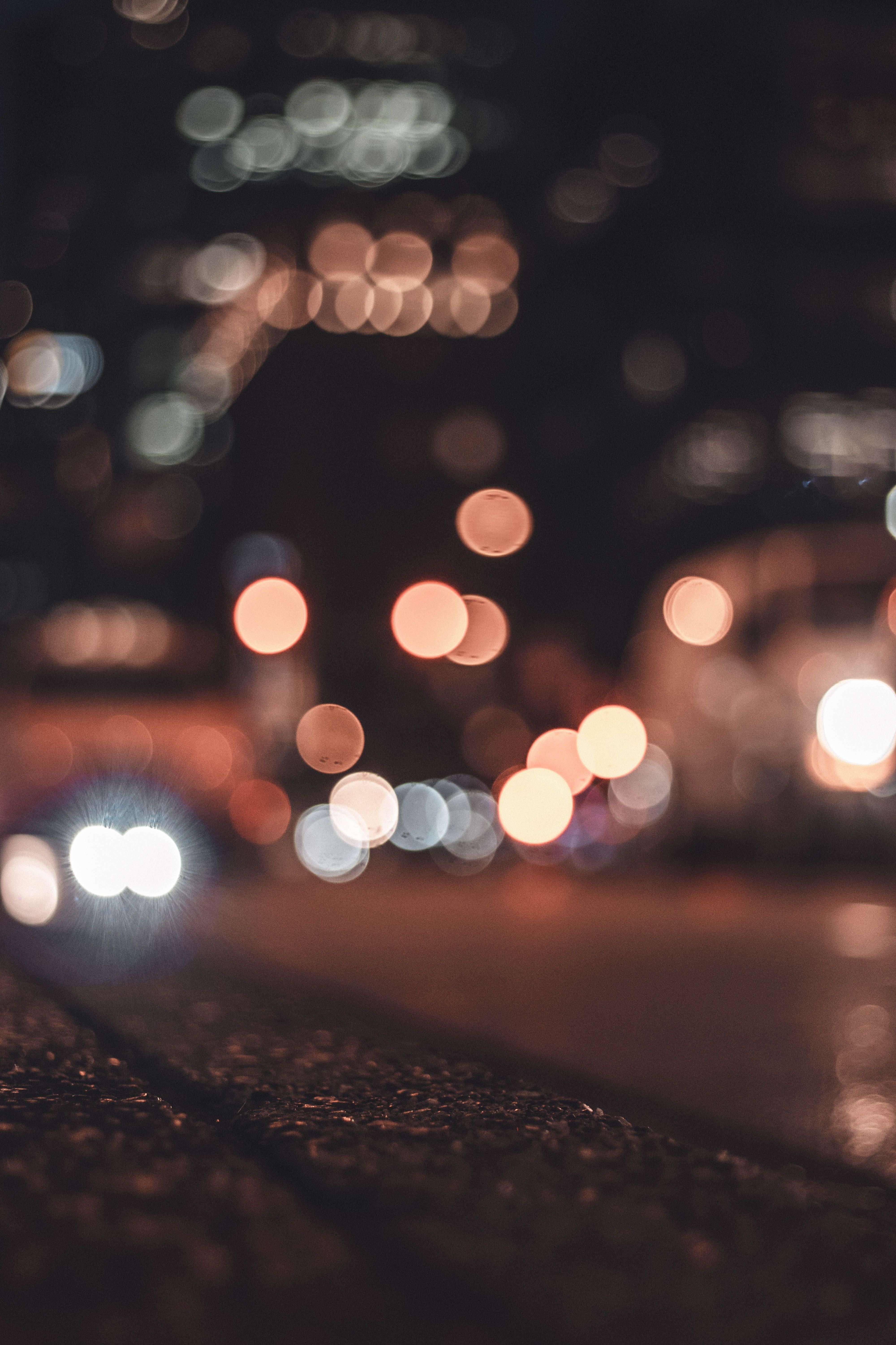 4000x6000 Wallpaper Bokeh Photography of City Lights During Night Time, Background Free Image