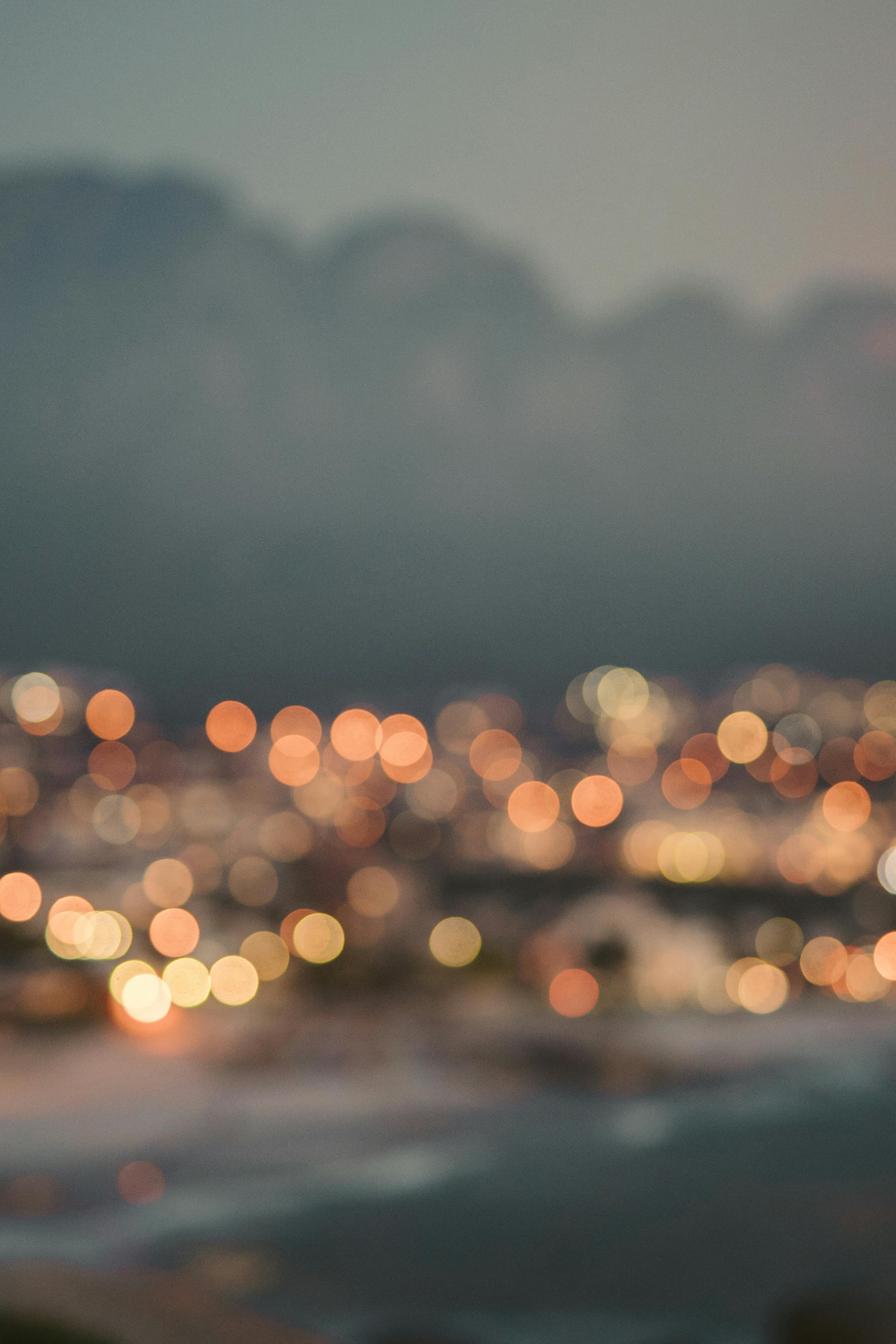 2624x3936 Bokeh Photography of City Lights during Night Time · Free