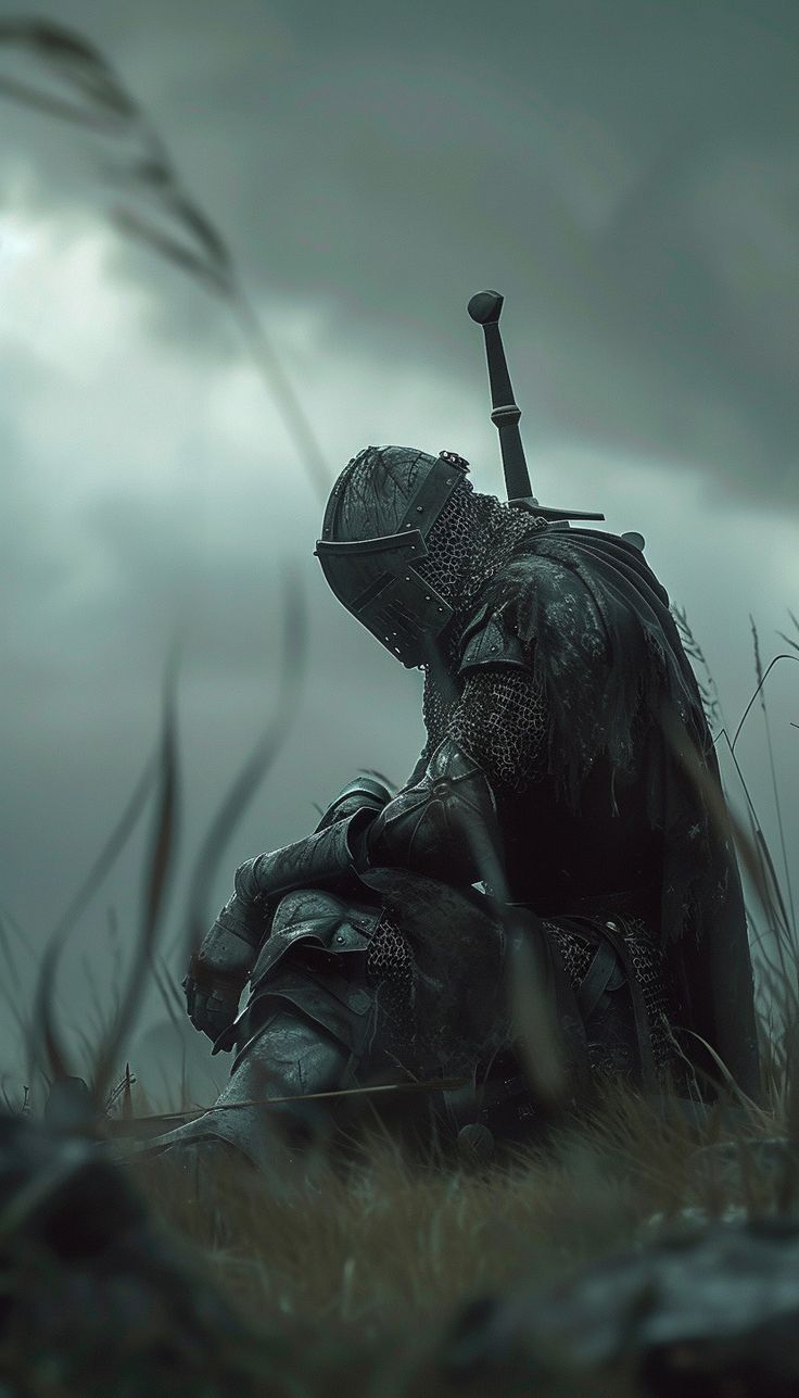 736x1287 Sad Knight Wallpaper