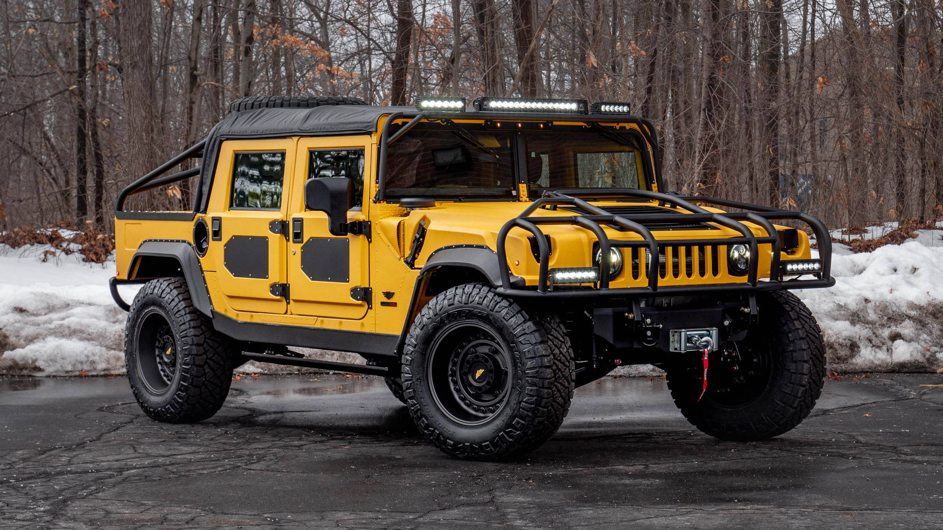 1920x1080 Download Mountain Hummer Truck Wallpaper