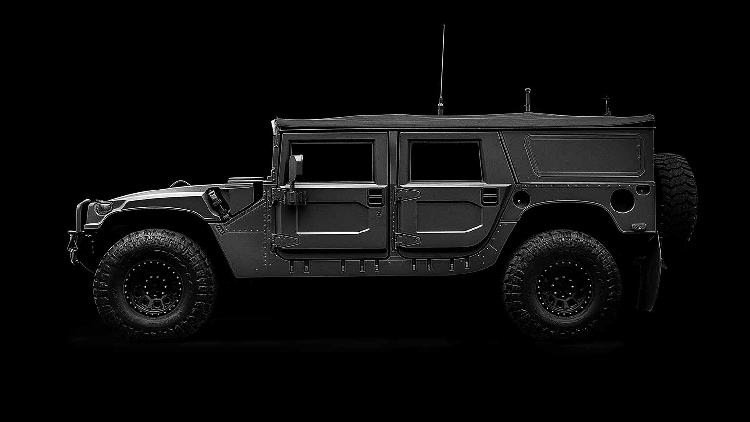 1536x864 Hummer Military Vehicle Desktop Wallpaper