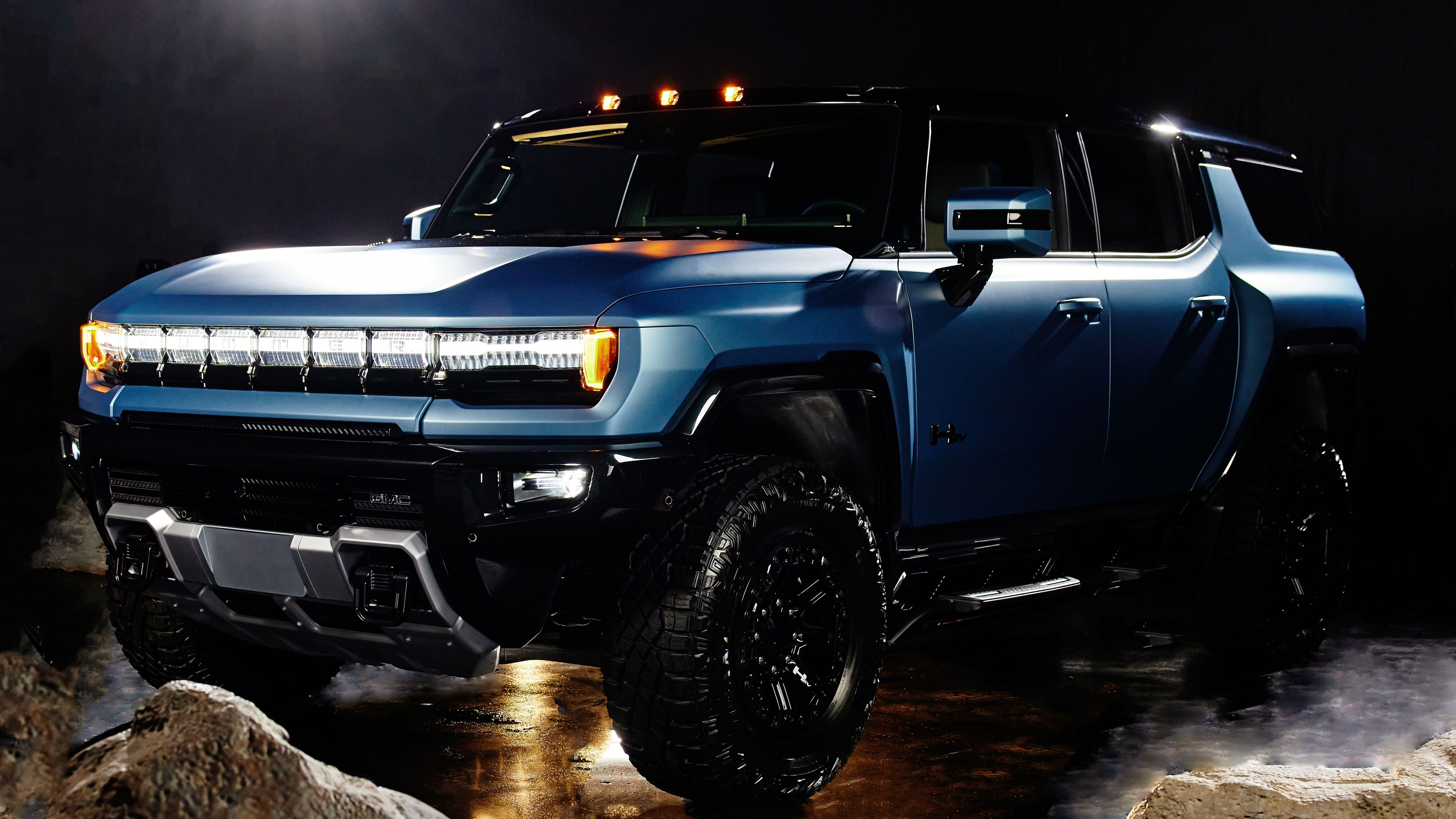 5120x2880 GMC Hummer EV SUV Omega Edition 2024 4K Wallpaper Car Wallpaper