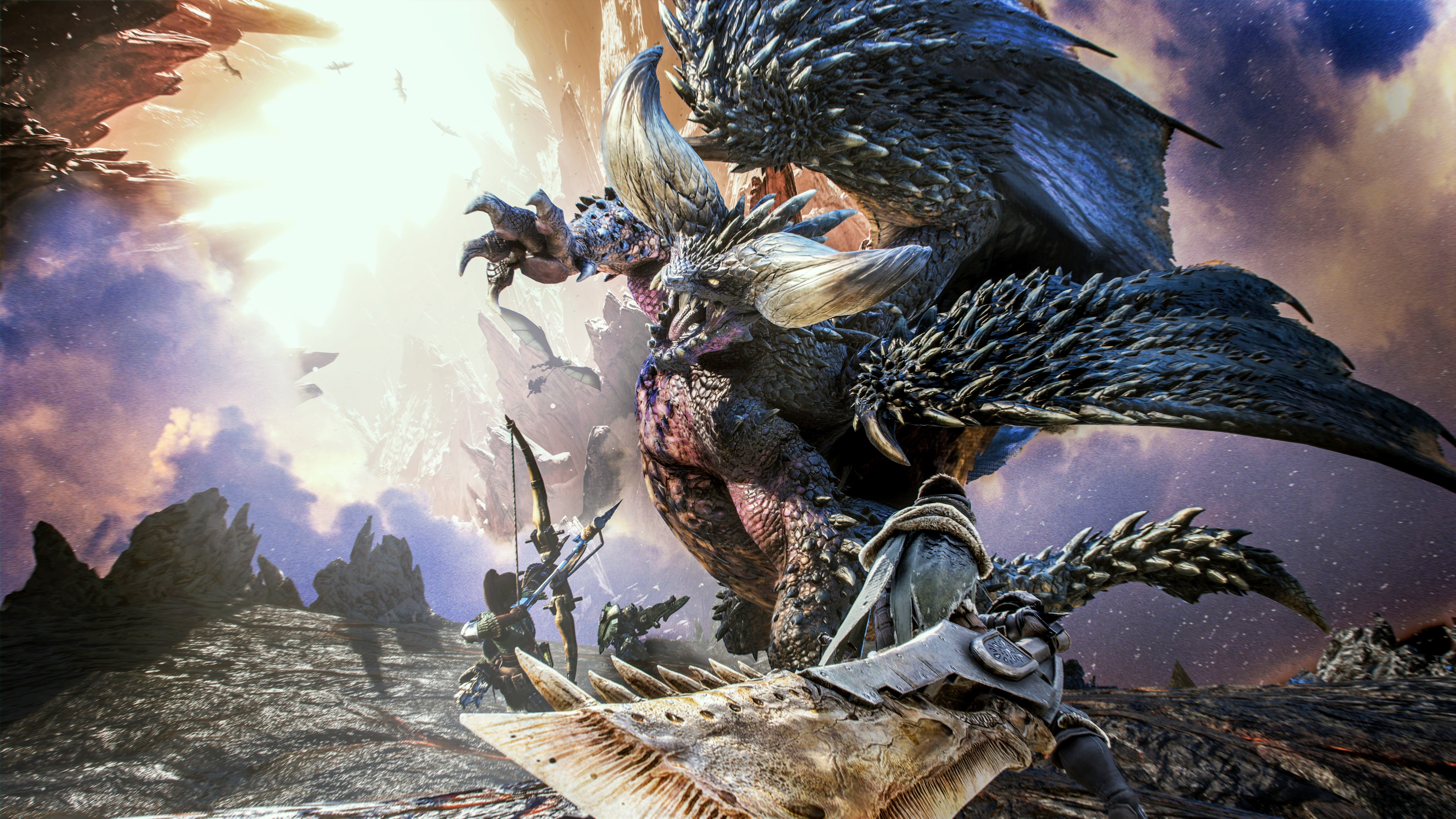 7680x4320 Free Zinogre (Monster Hunter) 4K Wallpaper & Desktop HD Background for PC
