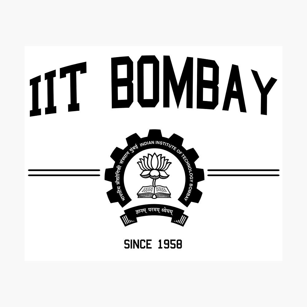 1000x1000 IIT Bombay Mumbai Alumini Alma Mater Indian Bollywood Pin