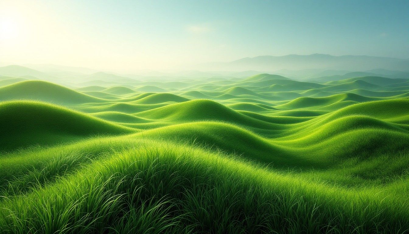 1344x768 Free Waves of Grass Image, Grass, Landscape