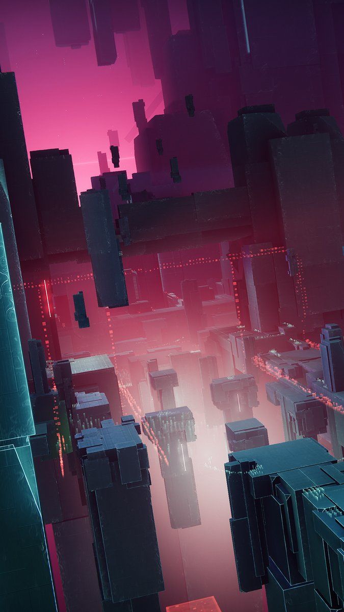 675x1200 The glow of the Vex Network can now light up your mobile device with these wallpaper