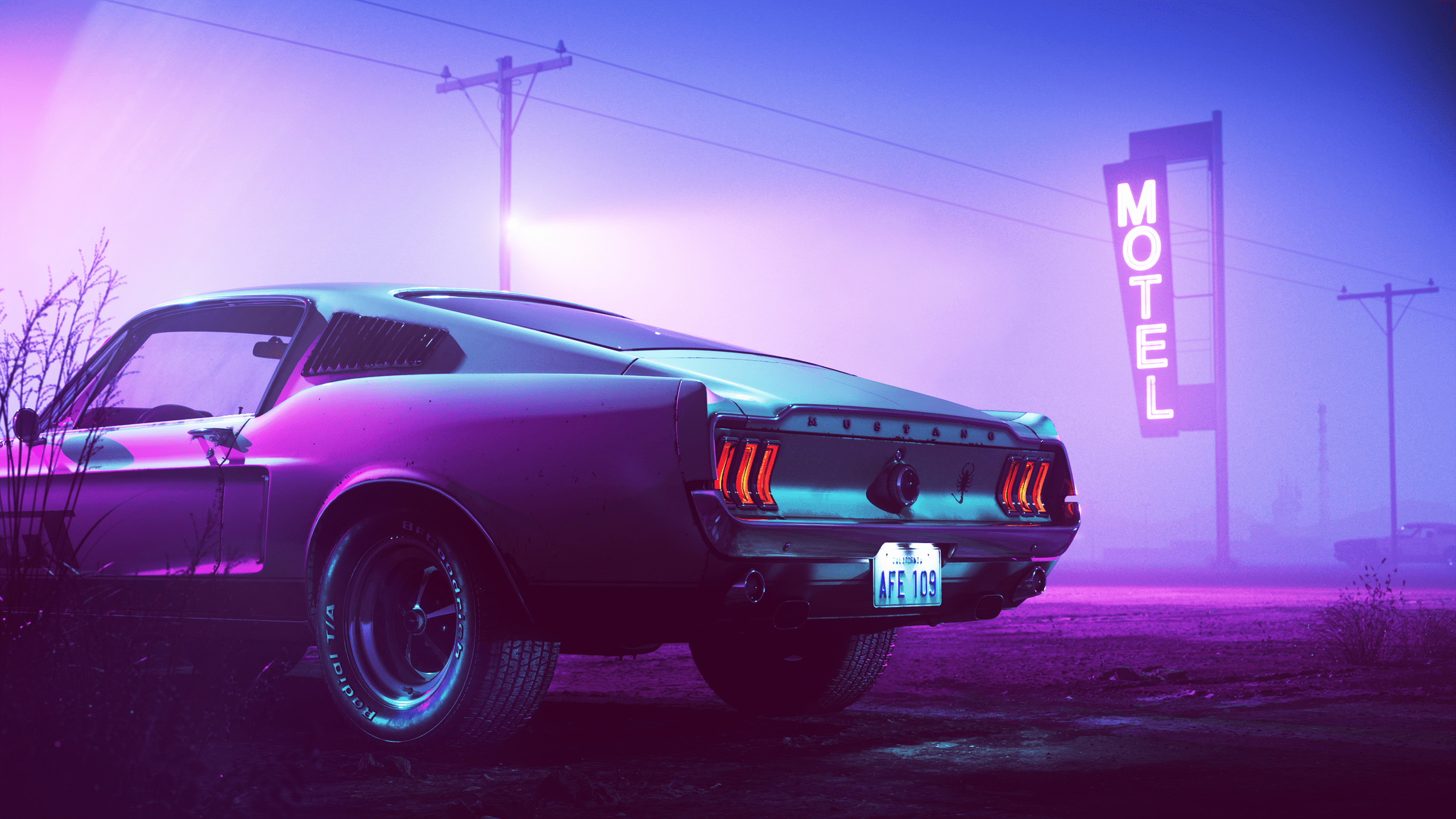 2560x1440 Free HD Vintage Car In Wallpaper