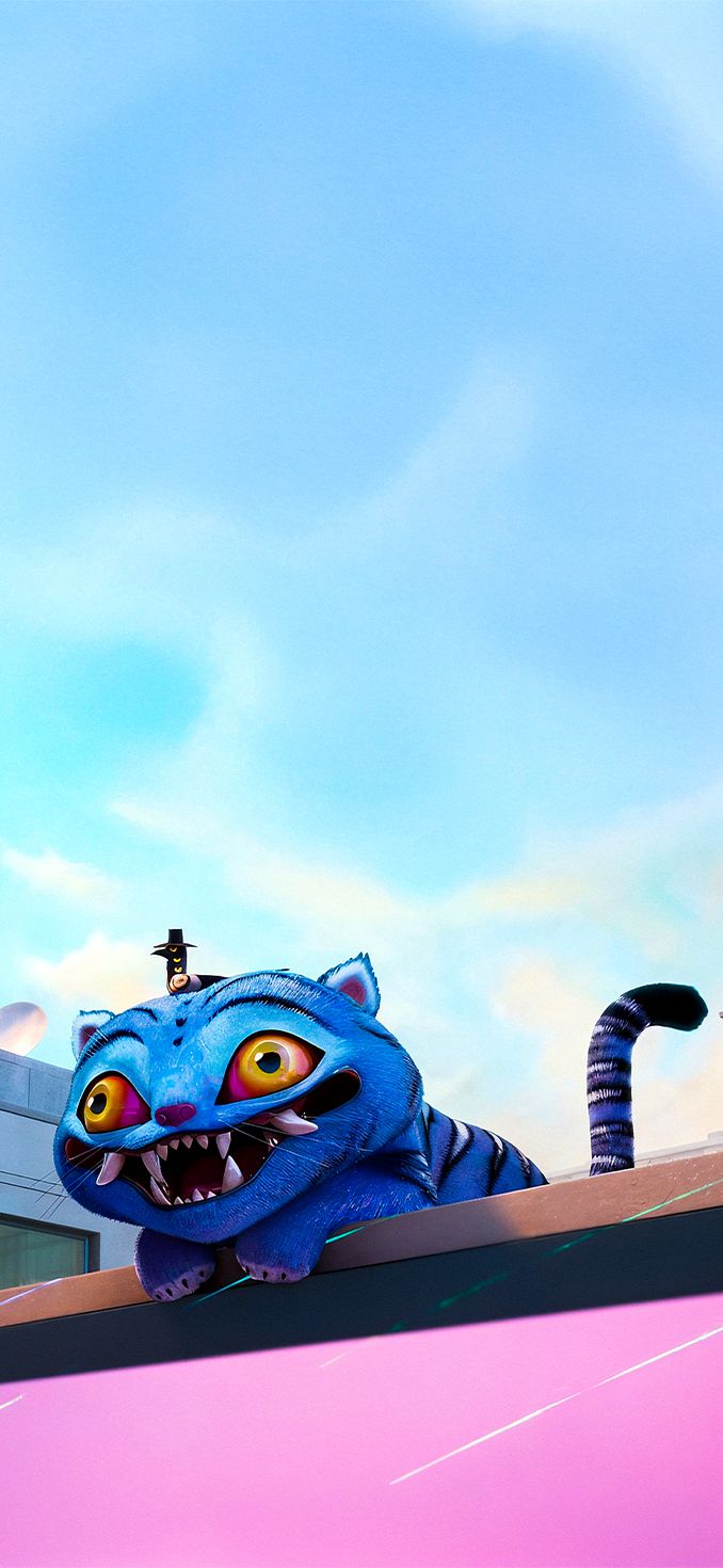 678x1470 KPop Demon Hunters Derpy Tiger Wallpaper