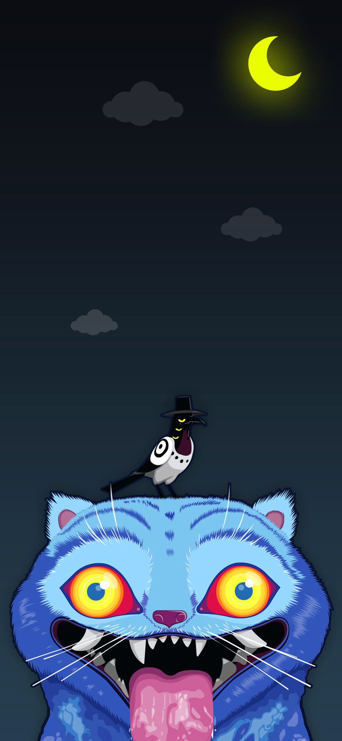 1179x2556 Derpy The Tiger Wallpaper