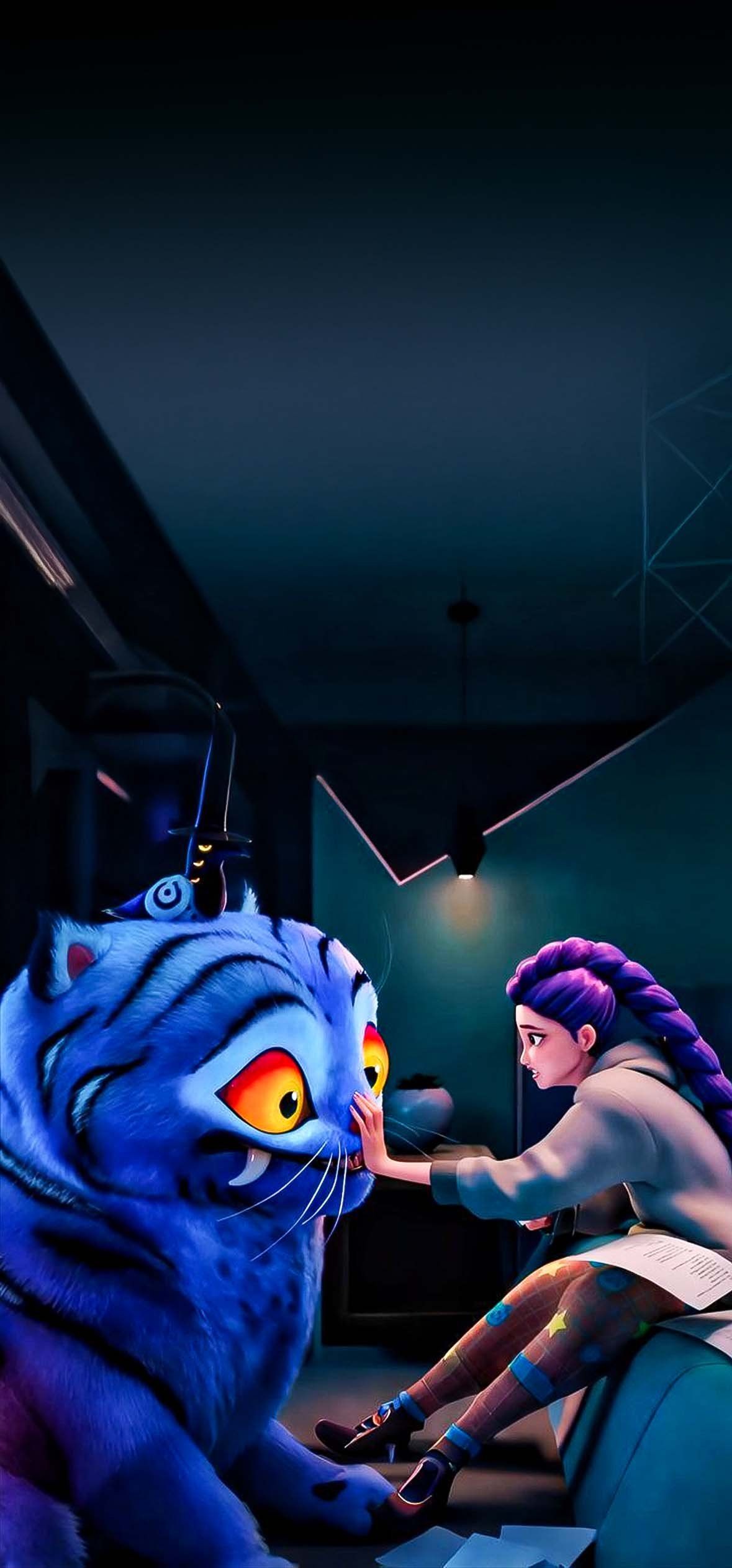 1179x2526 Derpy Kpop Demon Hunters Wallpaper