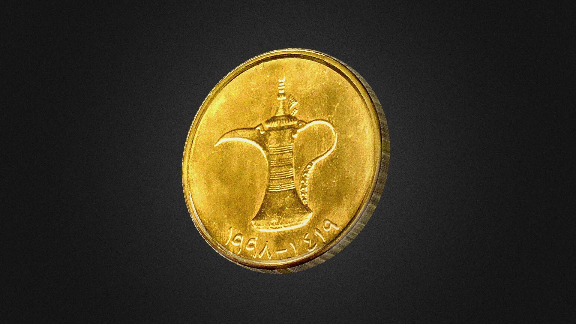 1920x1080 Dirhams Coin Of United Arab Emirates Free 3D model by MOHMAX1 [6055192]