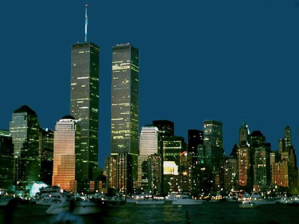 1024x768 Free download Wallpaper Of The Twin Towers In New York Picture