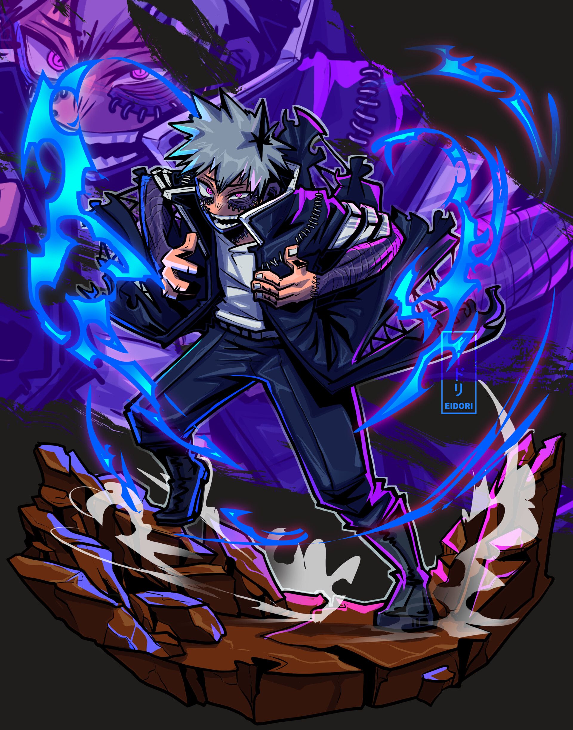 1920x2444 Dabi/ Toya Todoroki