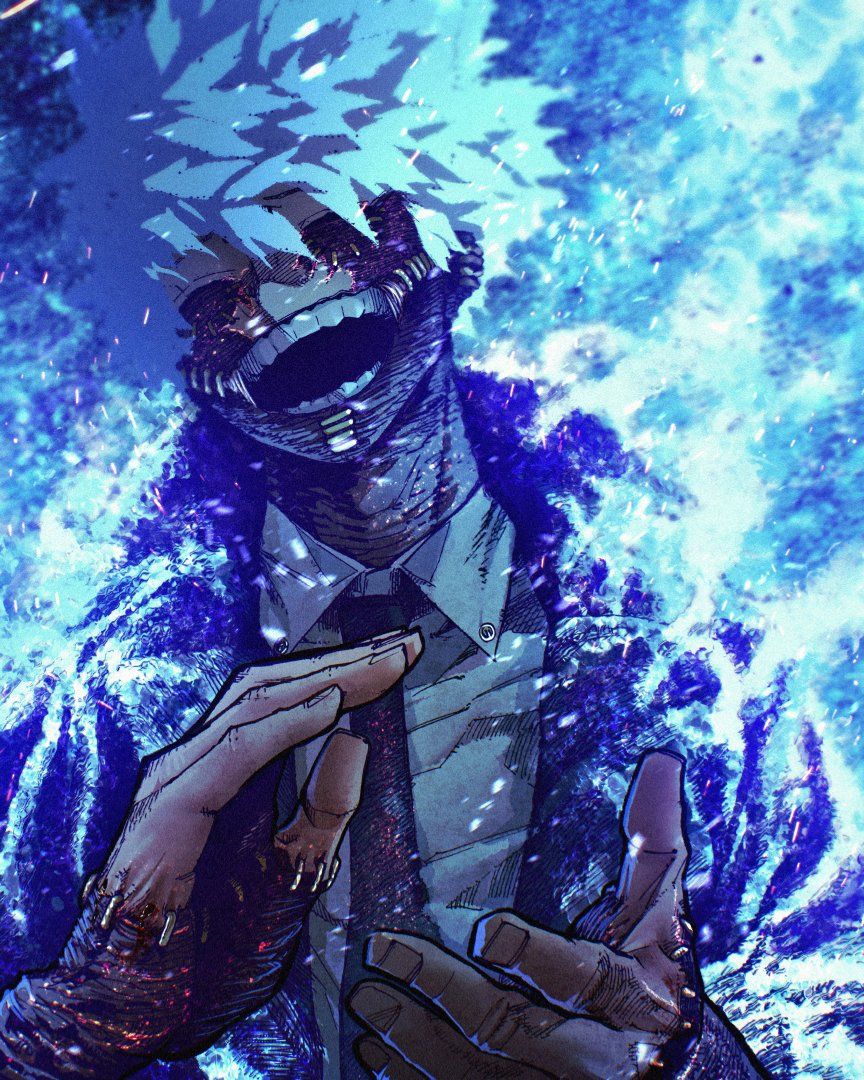 864x1080 Toya Todoroki (Dabi). Manga: My Hero Academia [Vol.39 Extra]