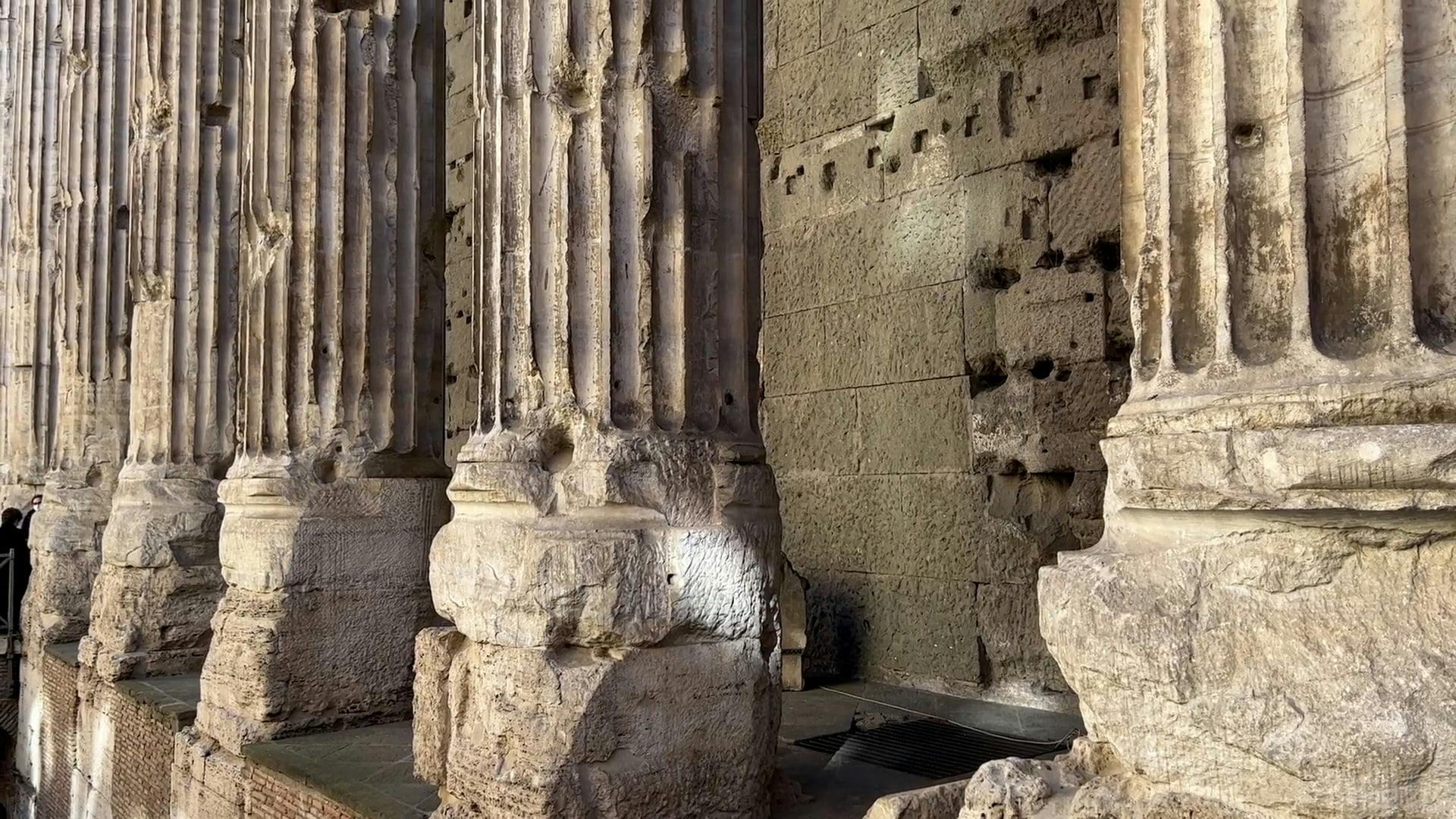 1920x1080 Ancient Roman Columns Free Stock Video Footage, Royalty Free 4K & HD Video Clip