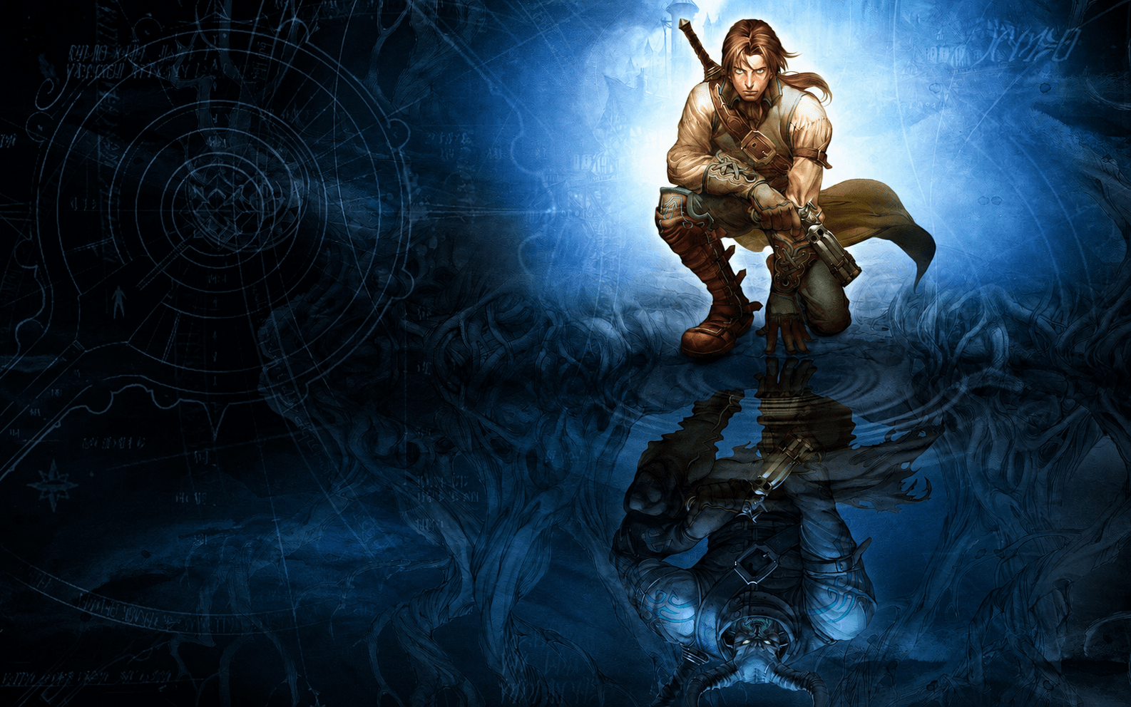 1586x992 Blue Fable 2 Wallpaper