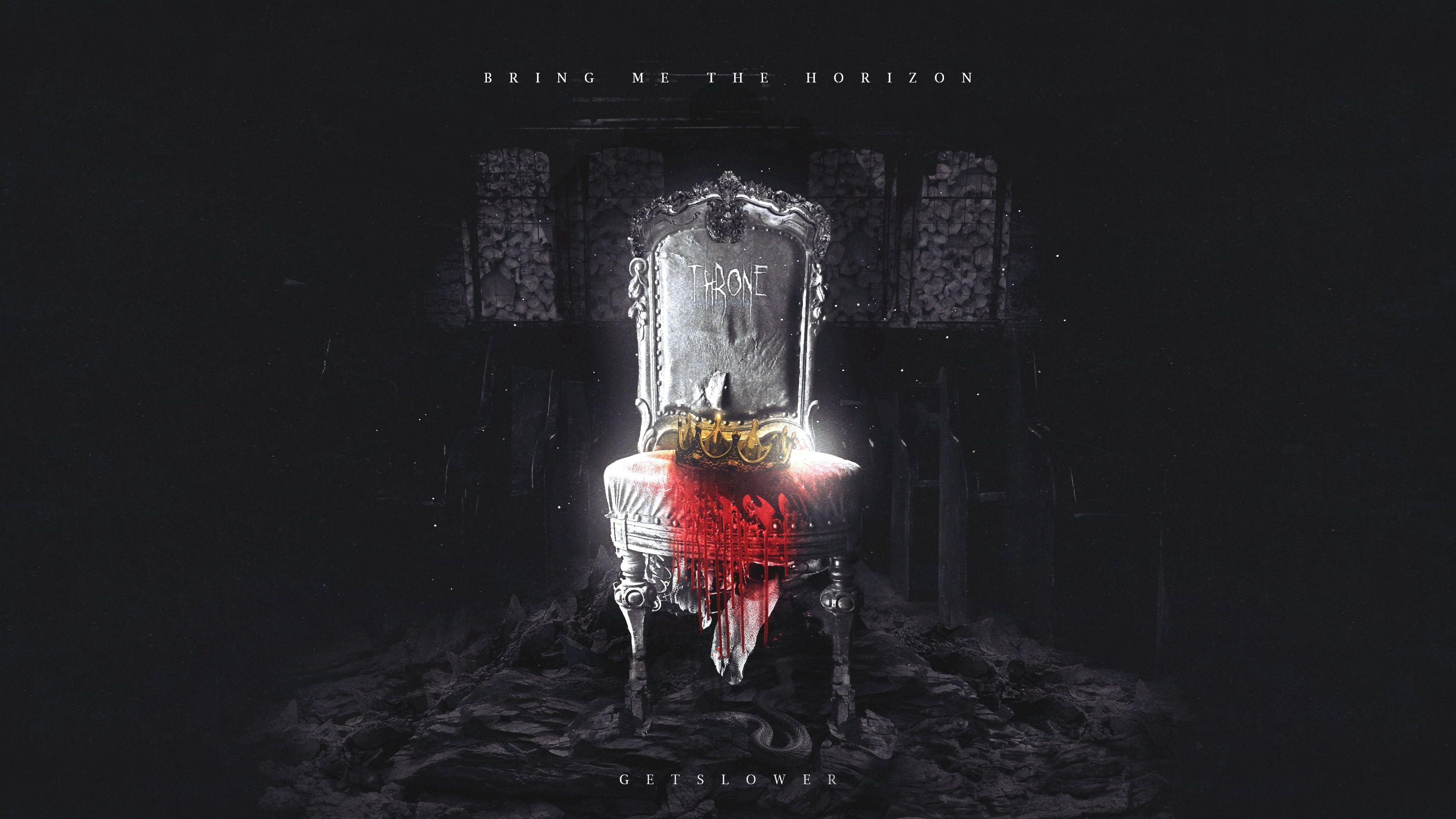3179x1788 Gray armless chair digital wallpaper, Bring Me the Horizon, Oliver