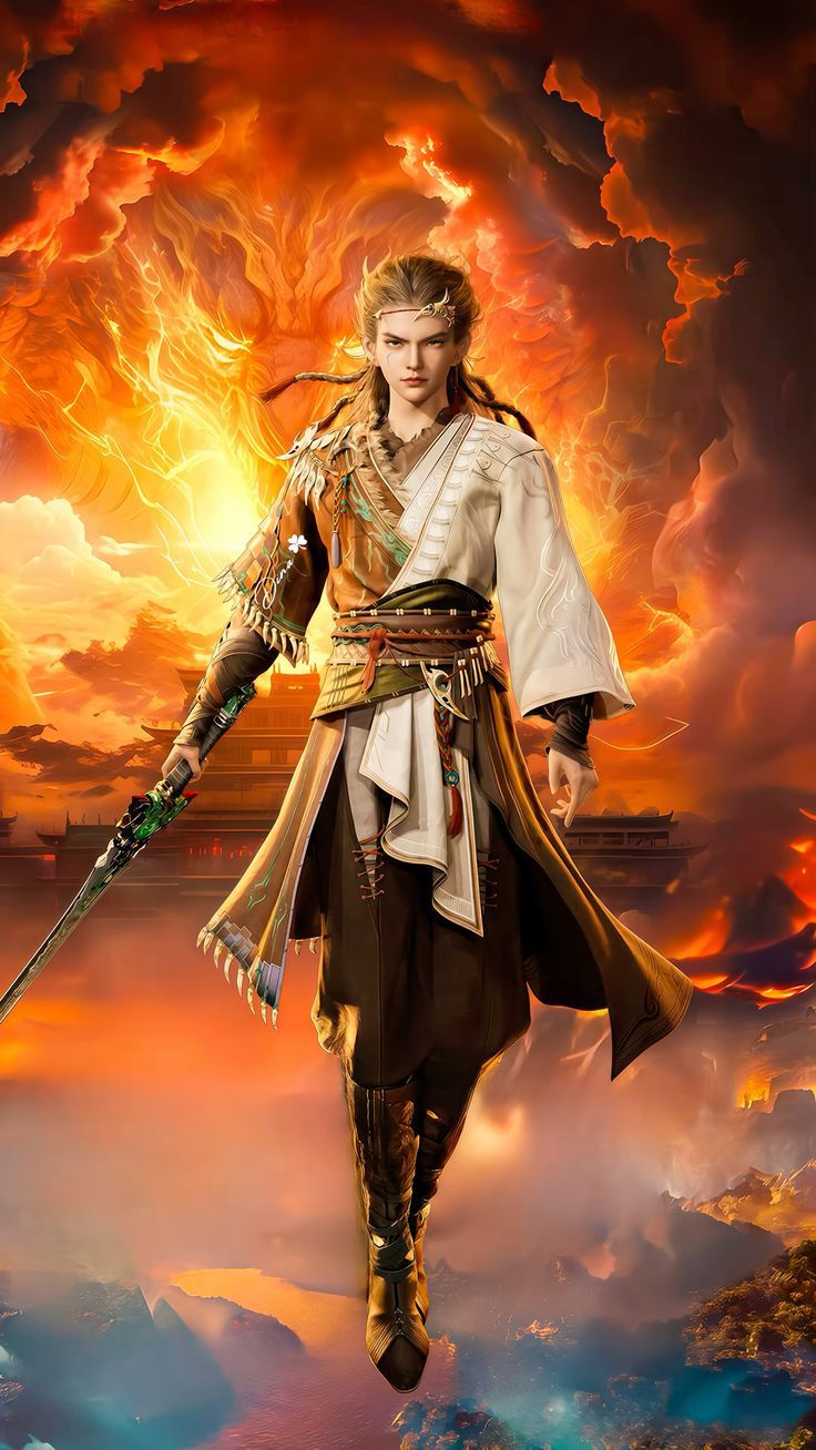 736x1308 秦牧. Qin Mu. ฉินมู่