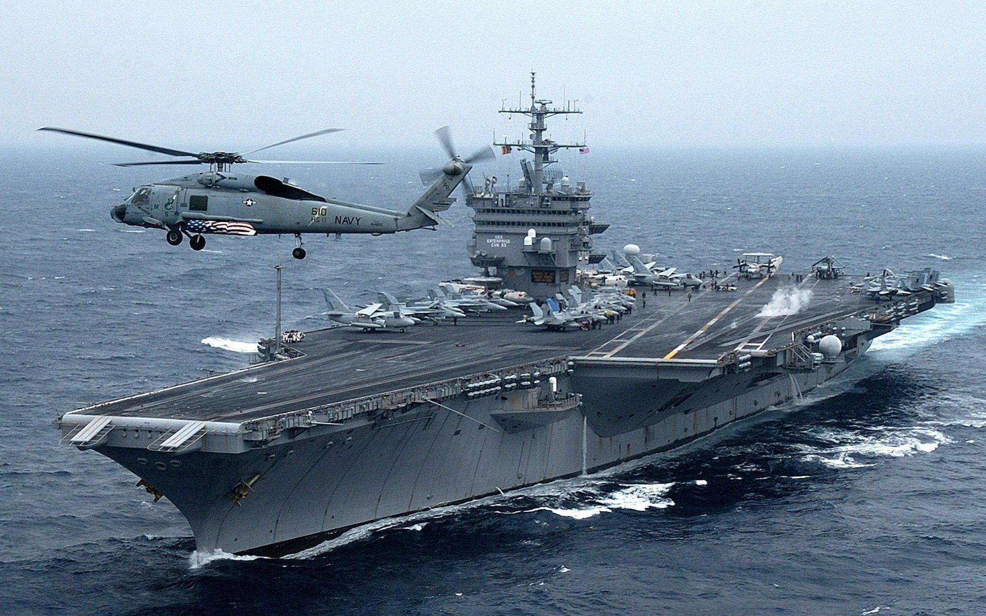 1920x1200 USS Enterprise (CVN 65)