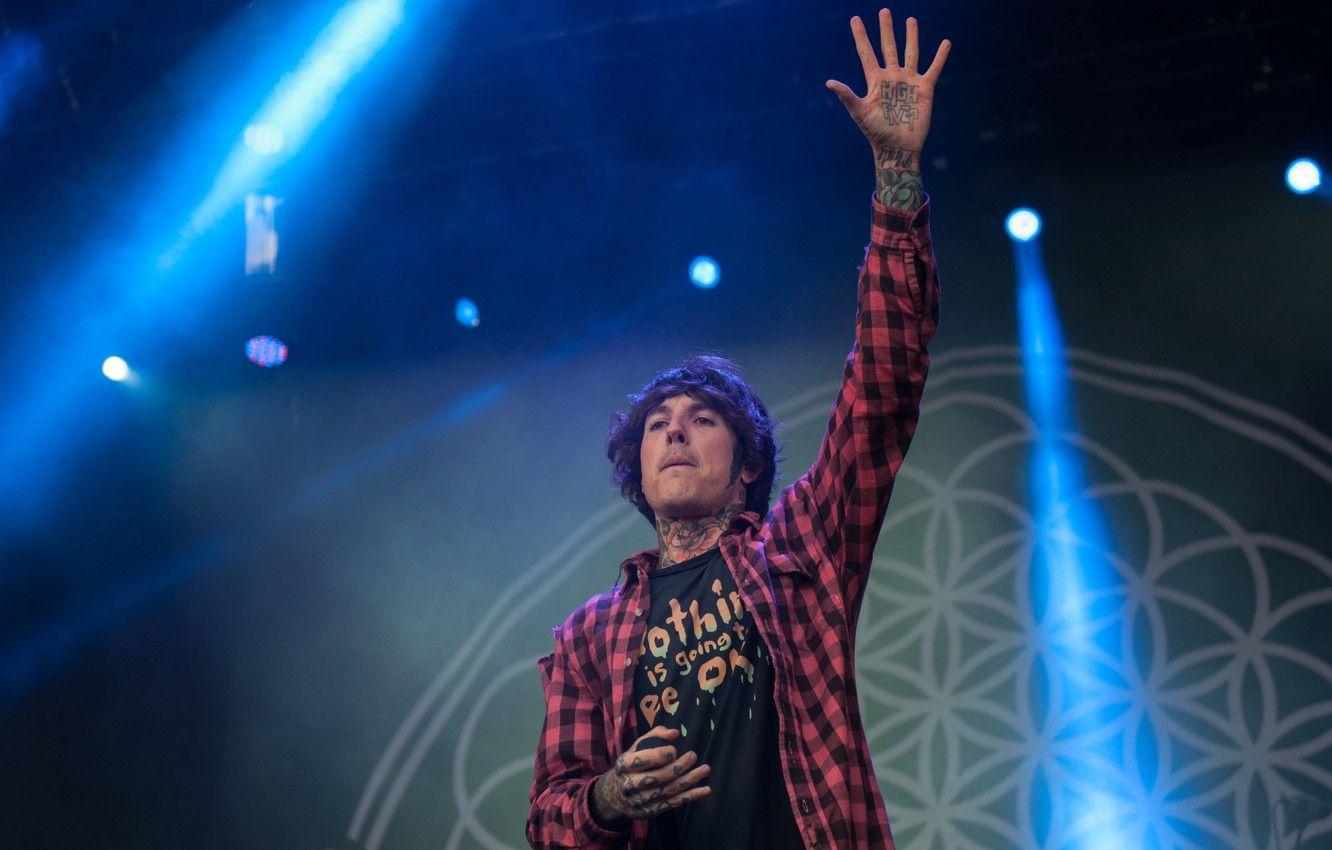 1332x850 Wallpaper tattoo, drop dead, bmth, oliver sykes, bring me