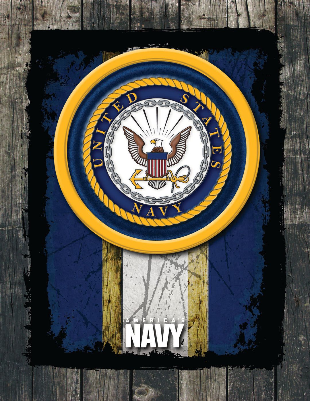 1080x1398 United States Navy Distressed Wall Art