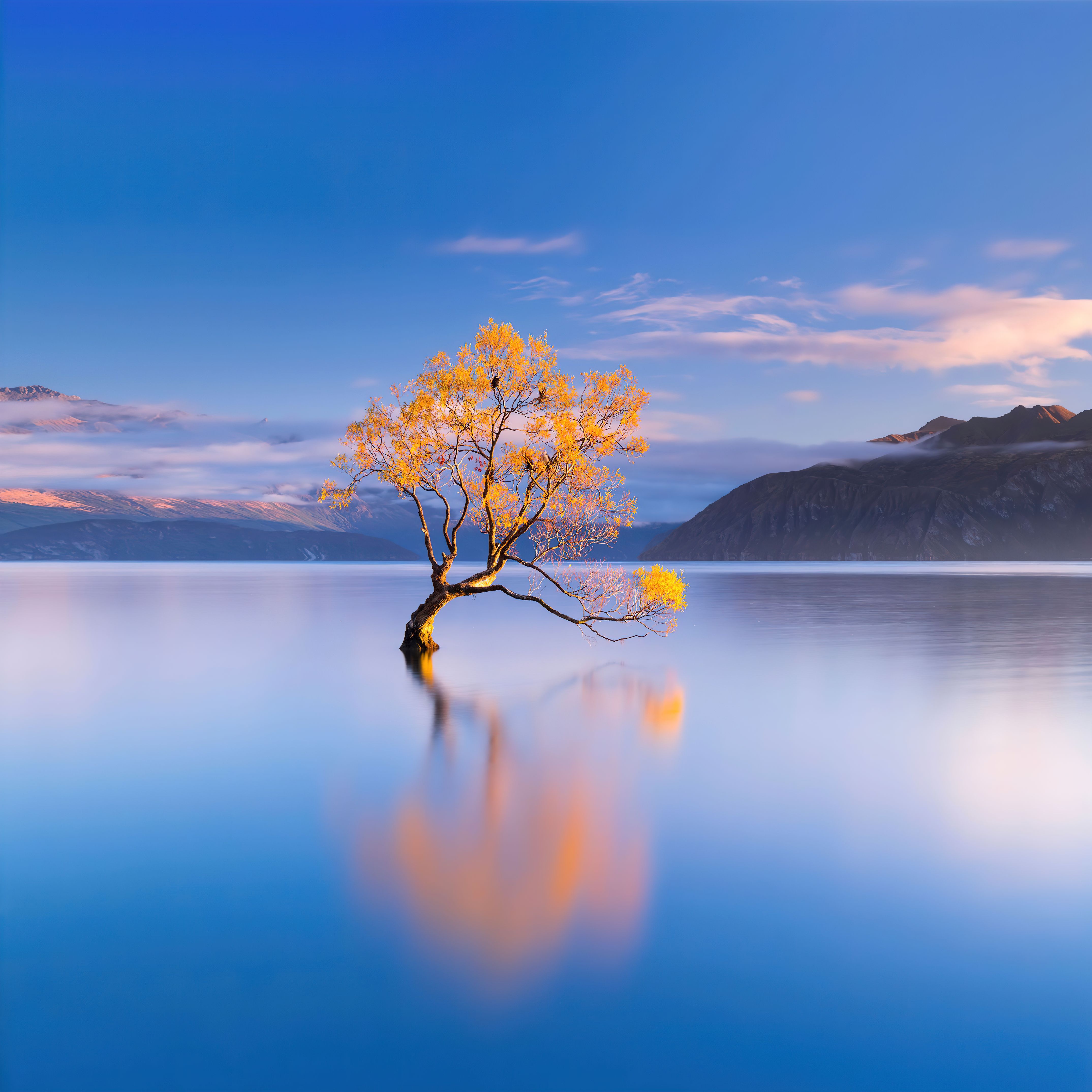 4297x4297 Lake Wanaka Wallpaper 4K, New Zealand, Glacier lake