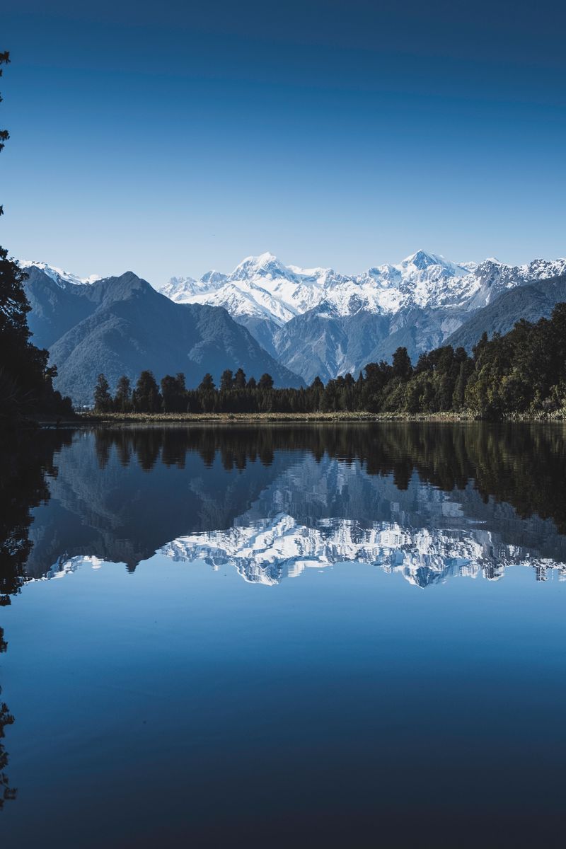 800x1200 Download Wallpaper 800x1200 Mountains, Lake, New Zealand Iphone 4s 4 For Parallax HD Background
