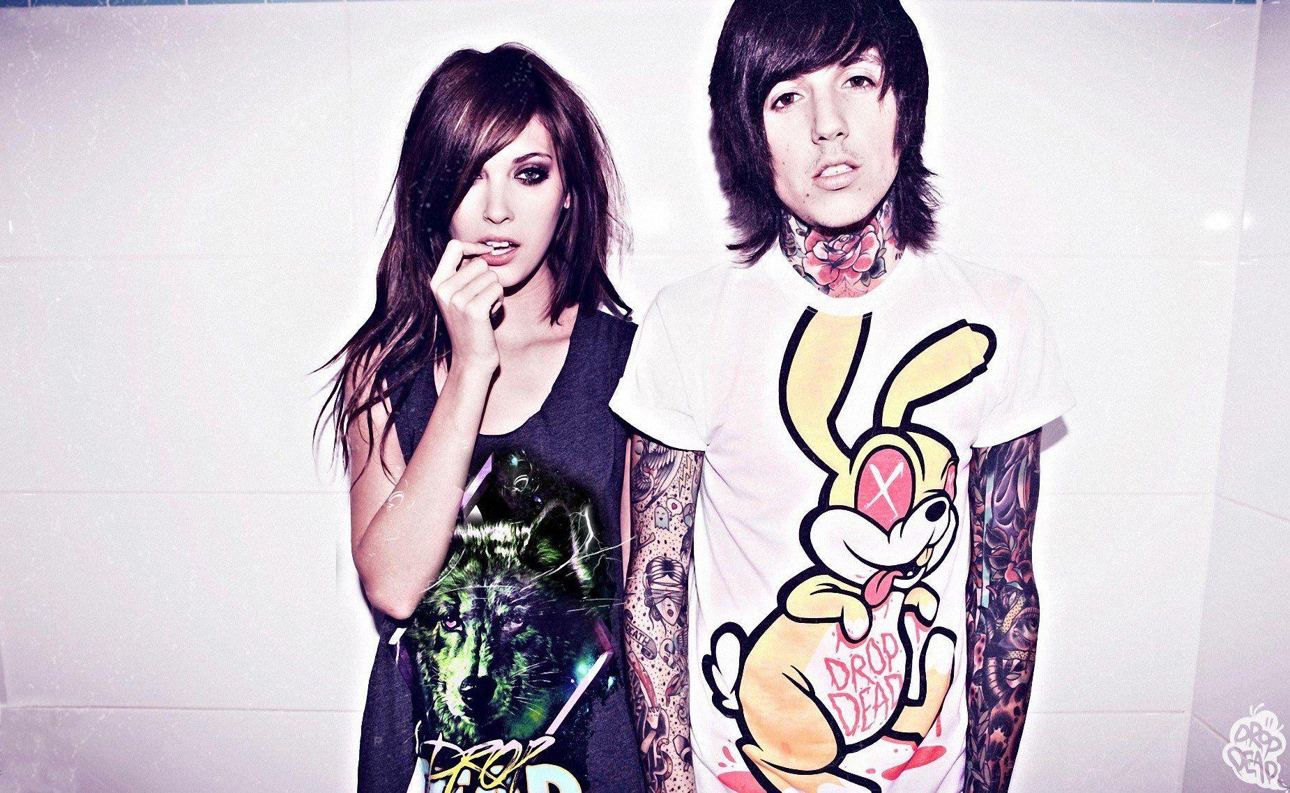 1850x1138 Free download drop dead amanda hendrick oliver sykes bring me
