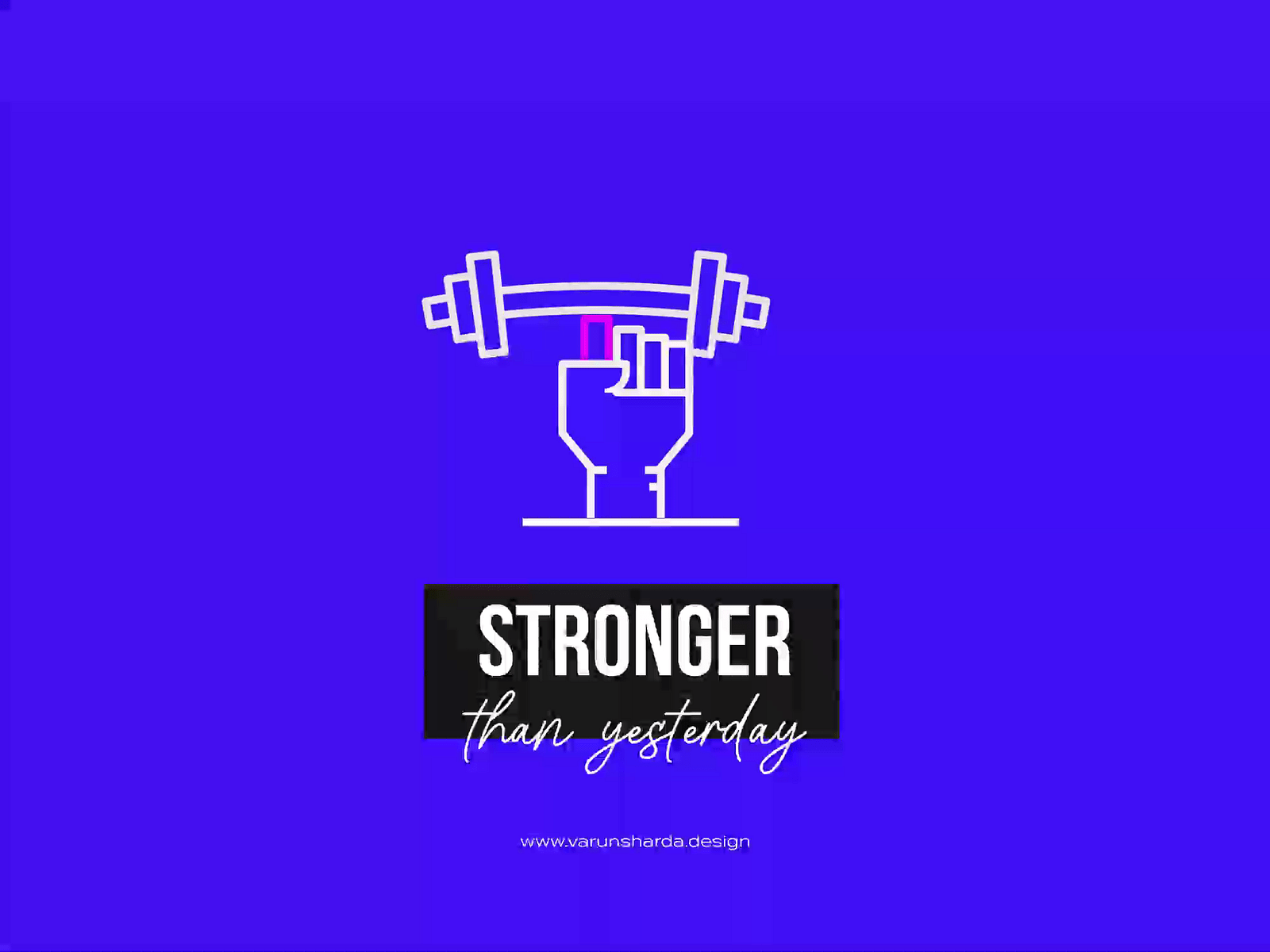 1600x1200 Stronger Than Yesterday Journey by Varun Sharda on Dribbble