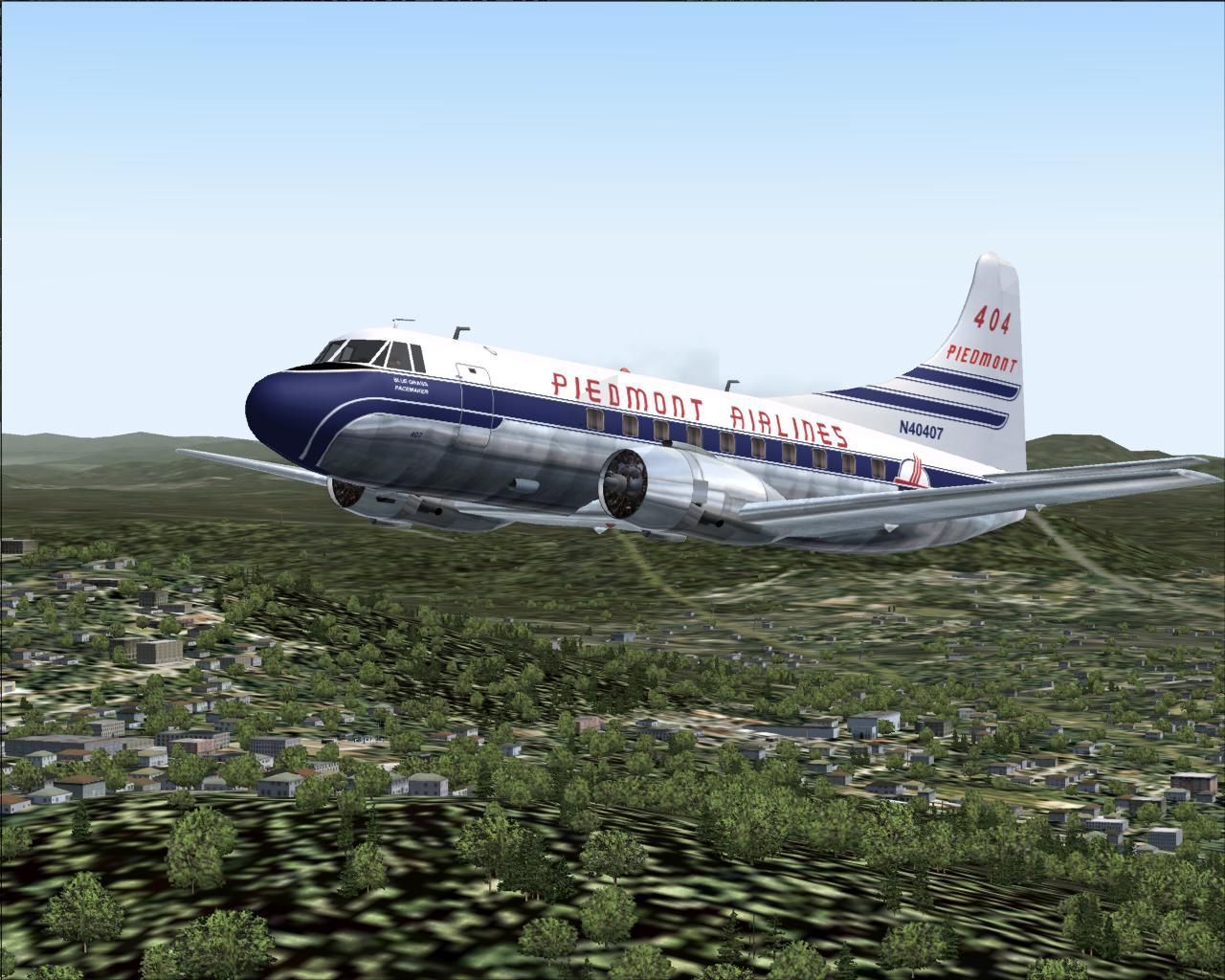 1280x1024 Piedmont Martin 4 0 4 For FS2004