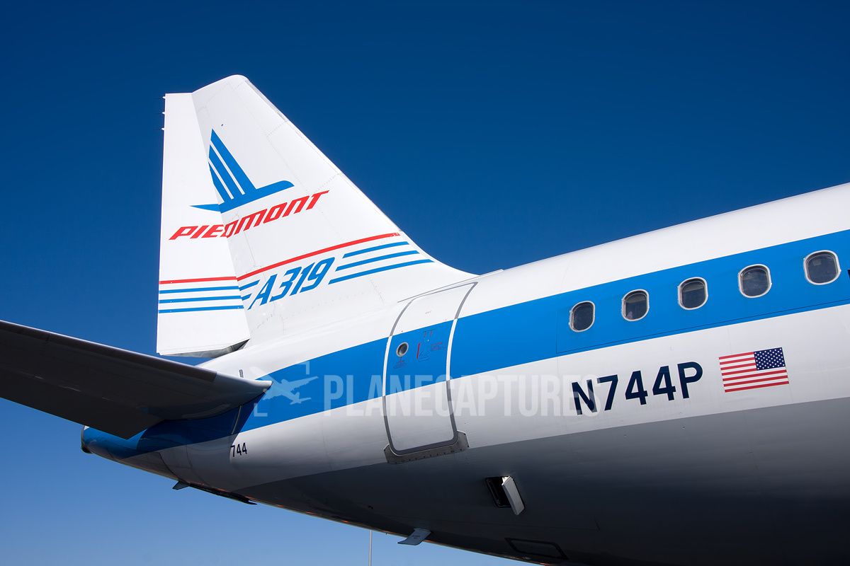 1200x800 US Airways Piedmont Airlines Airbus A319 112 N744P. PlaneCaptures. Aviation Photo Library, Airplane Photo, Commercial Aviation Photography, Aviation