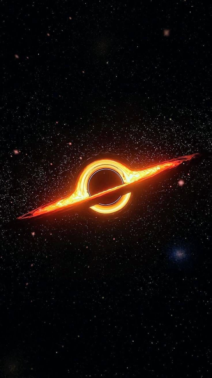 736x1308 Dibujo. Galaxy wallpaper, Black hole wallpaper, Black hole