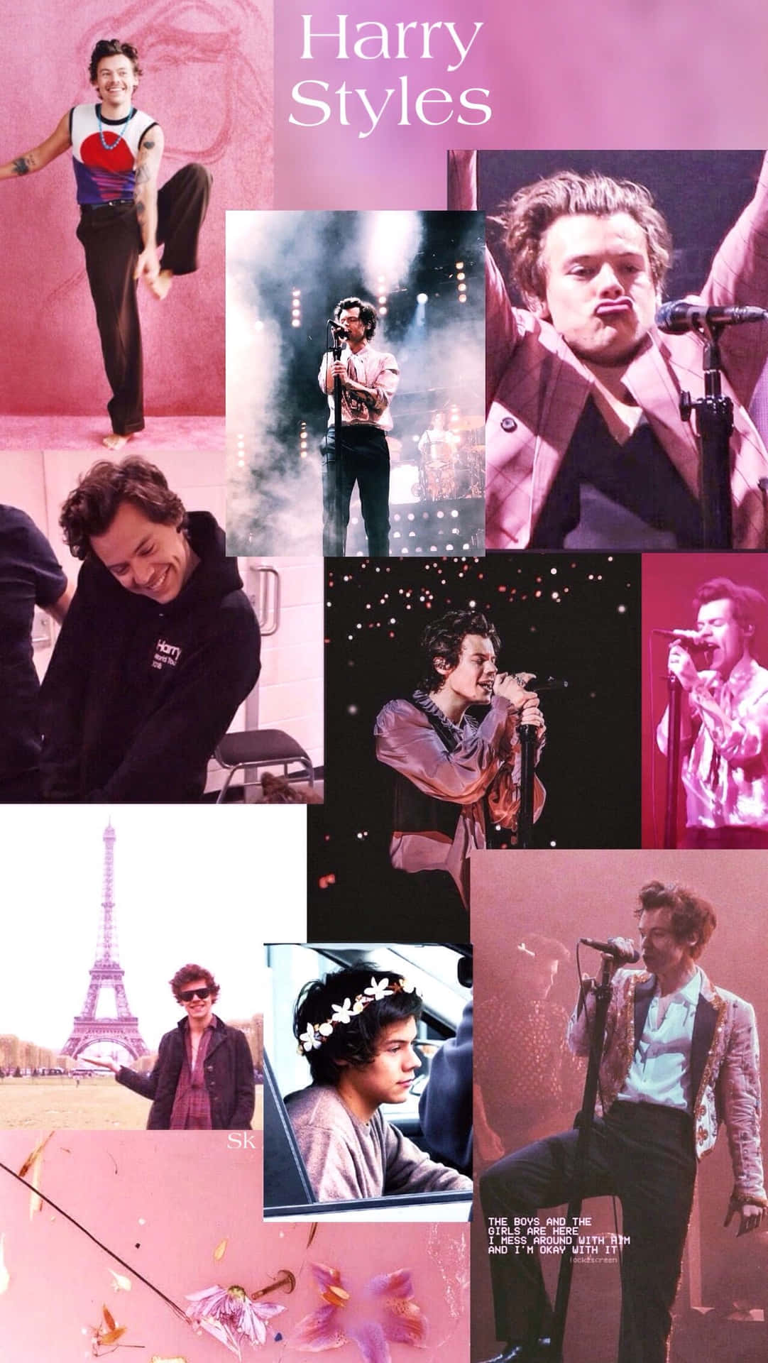 1082x1920 Download Classic Harry Styles Wallpaper