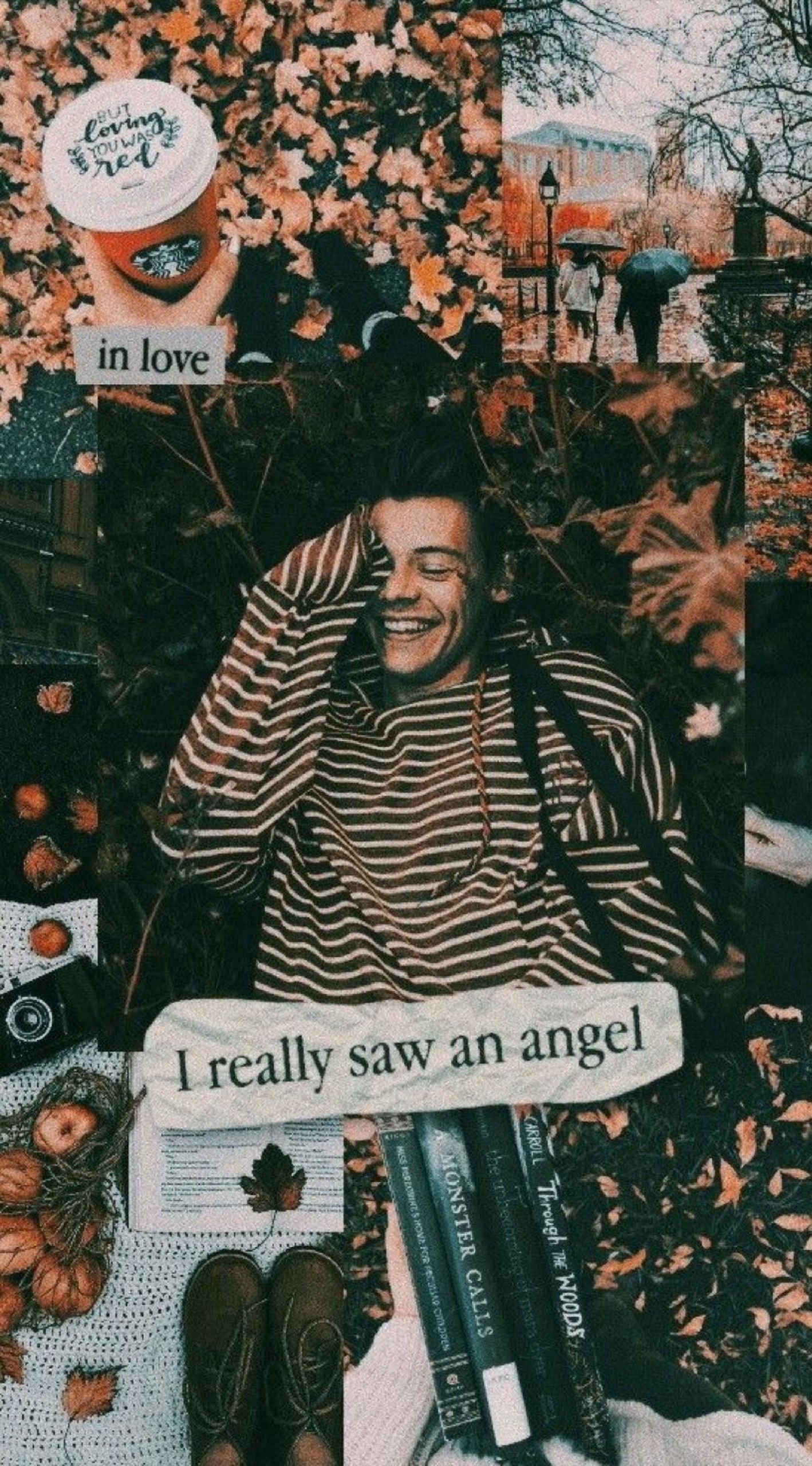 1418x2560 Harry Styles Aesthetic Picture Wallpaper