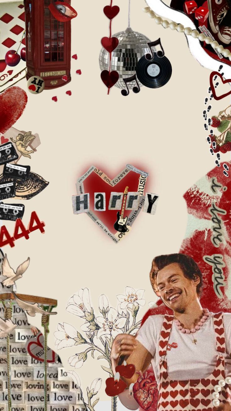 736x1308 Red Harry styles wallpaper
