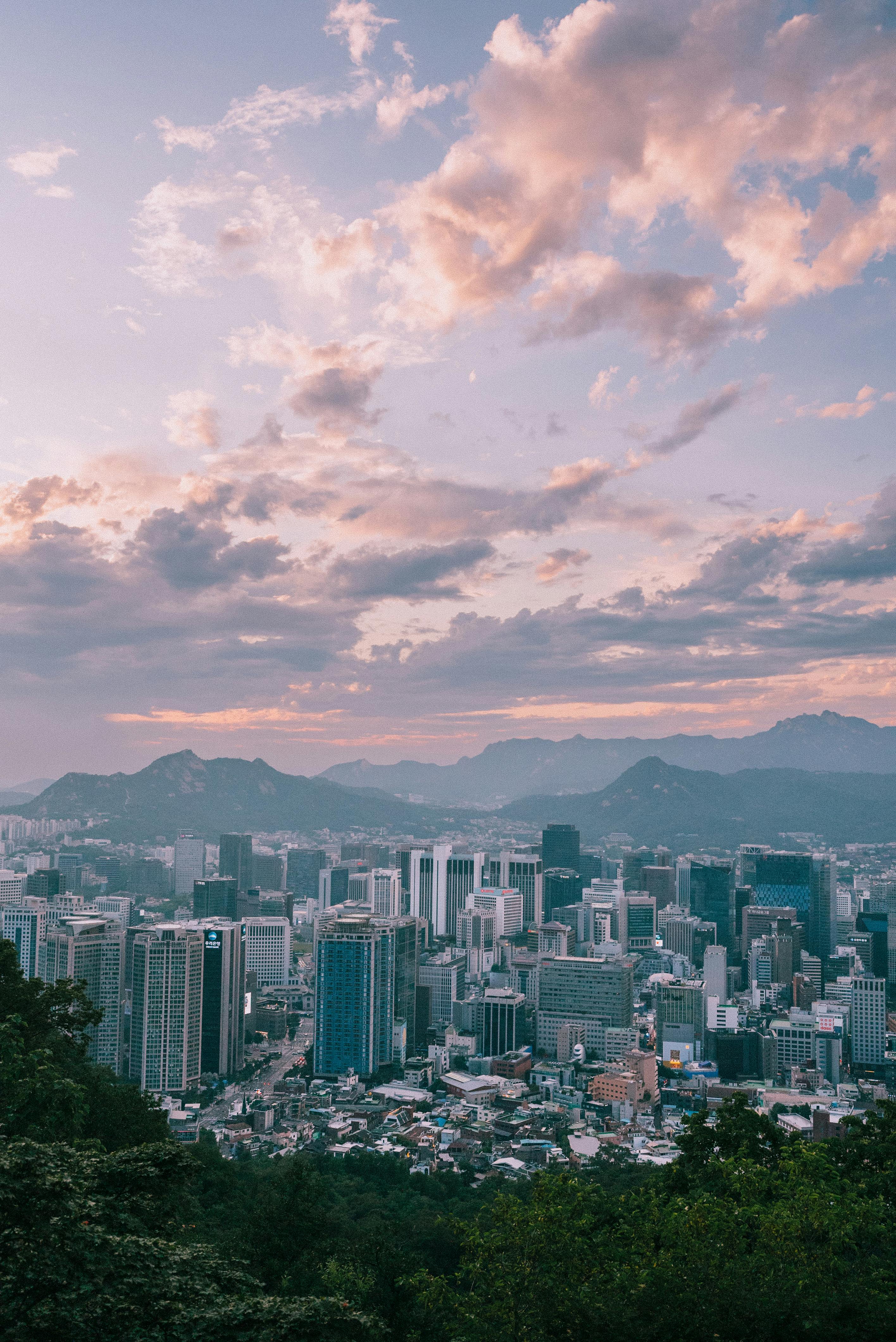2832x4240 Photo of a City at Dusk · Free