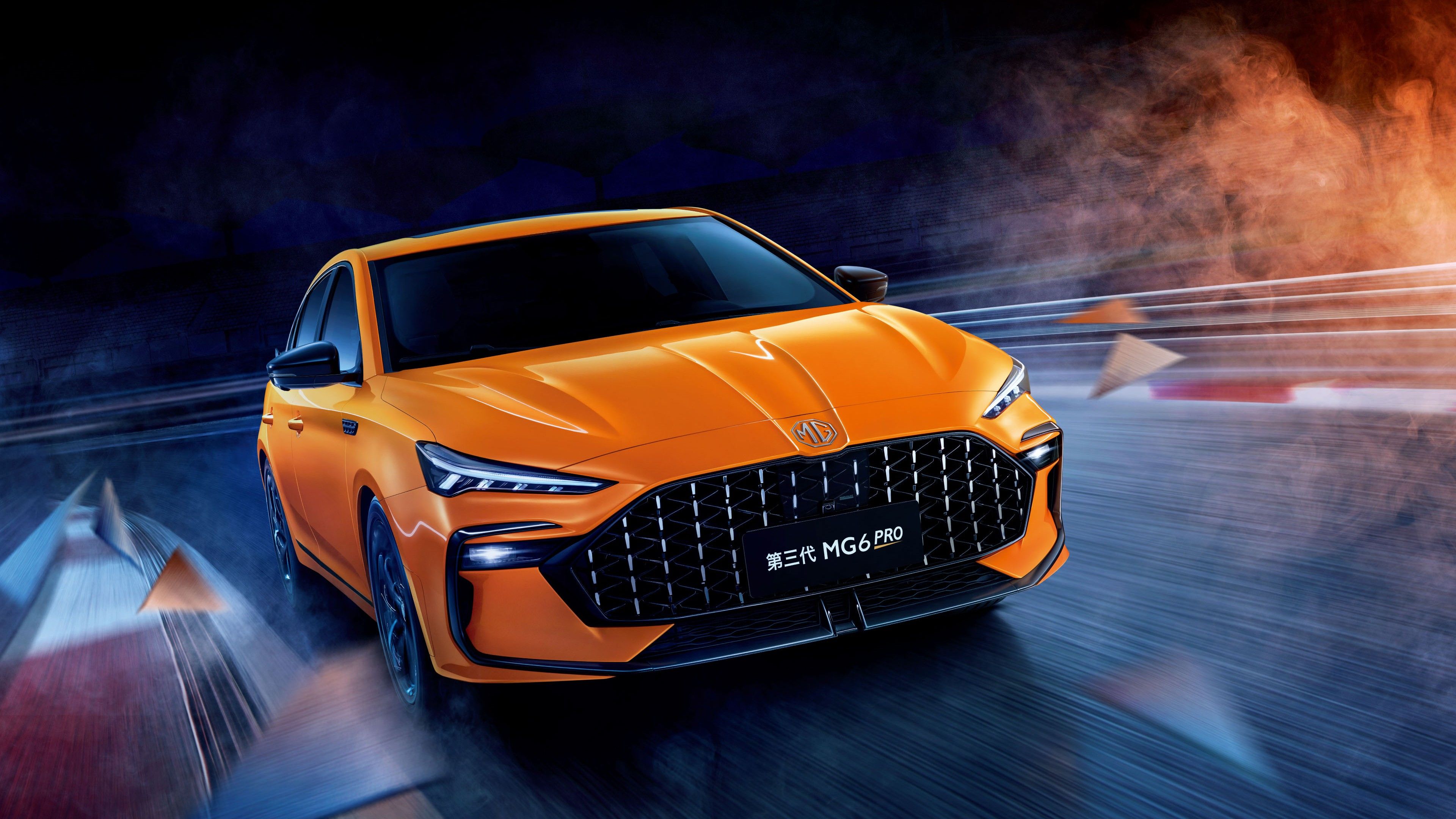 3840x2160 MG 6 PRO 2021 4K HD Cars Wallpaper