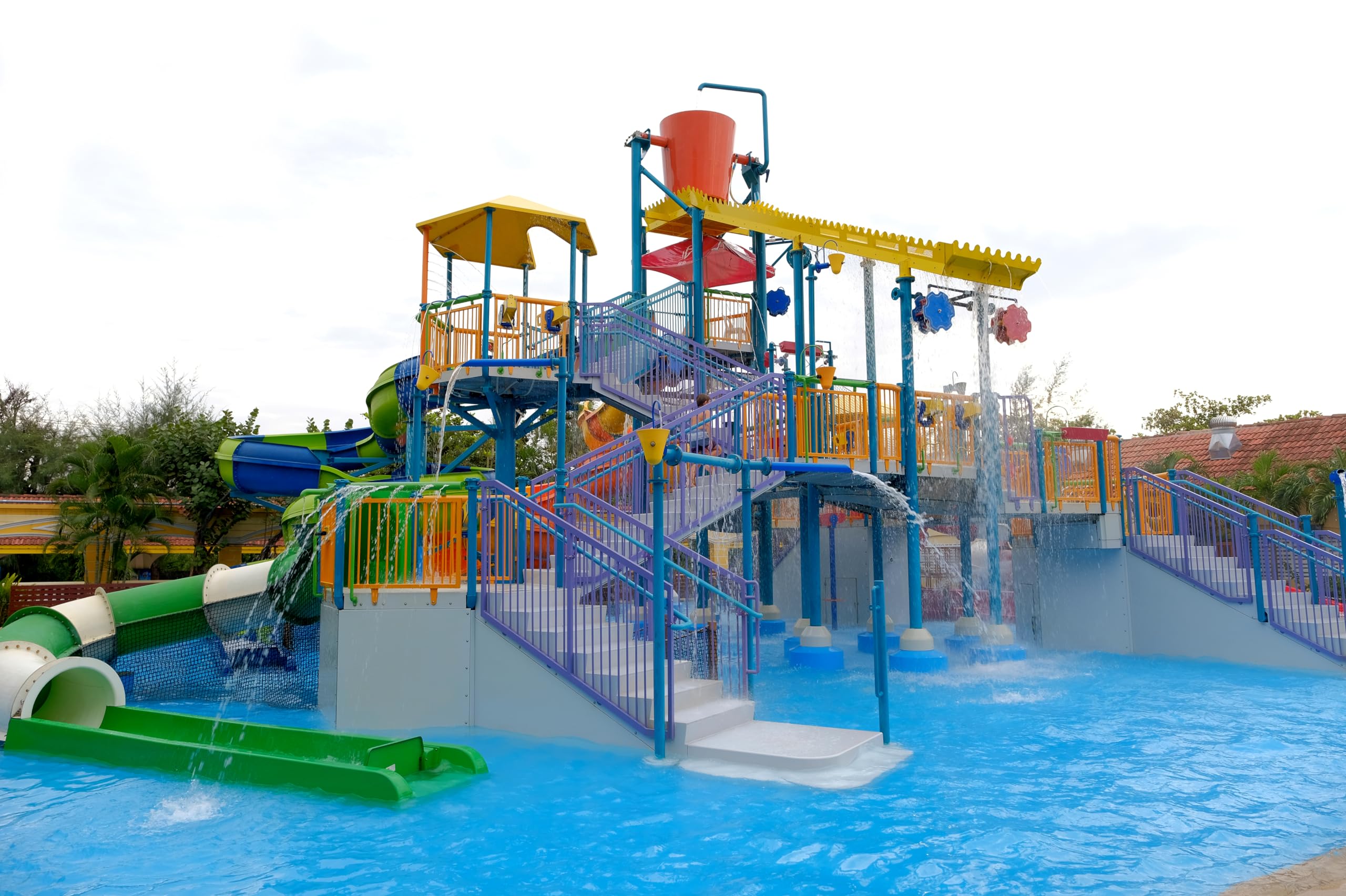 2560x1704 Amazon.com : chnywork 7x5ft Water Park Backdrop Colorful Water Park Roller Coaster Aqua Slider Swimming Pool Background Baby Shower Birthday Summer Holiday Vacation Party Decor Wallpaper Photo Props