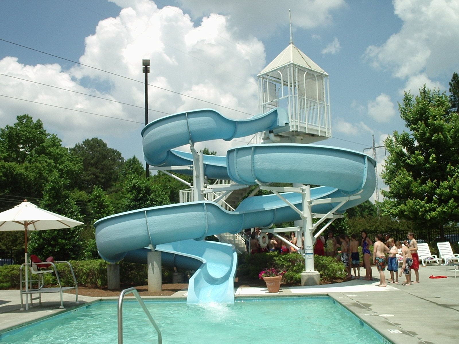 1600x1200 Water slide and